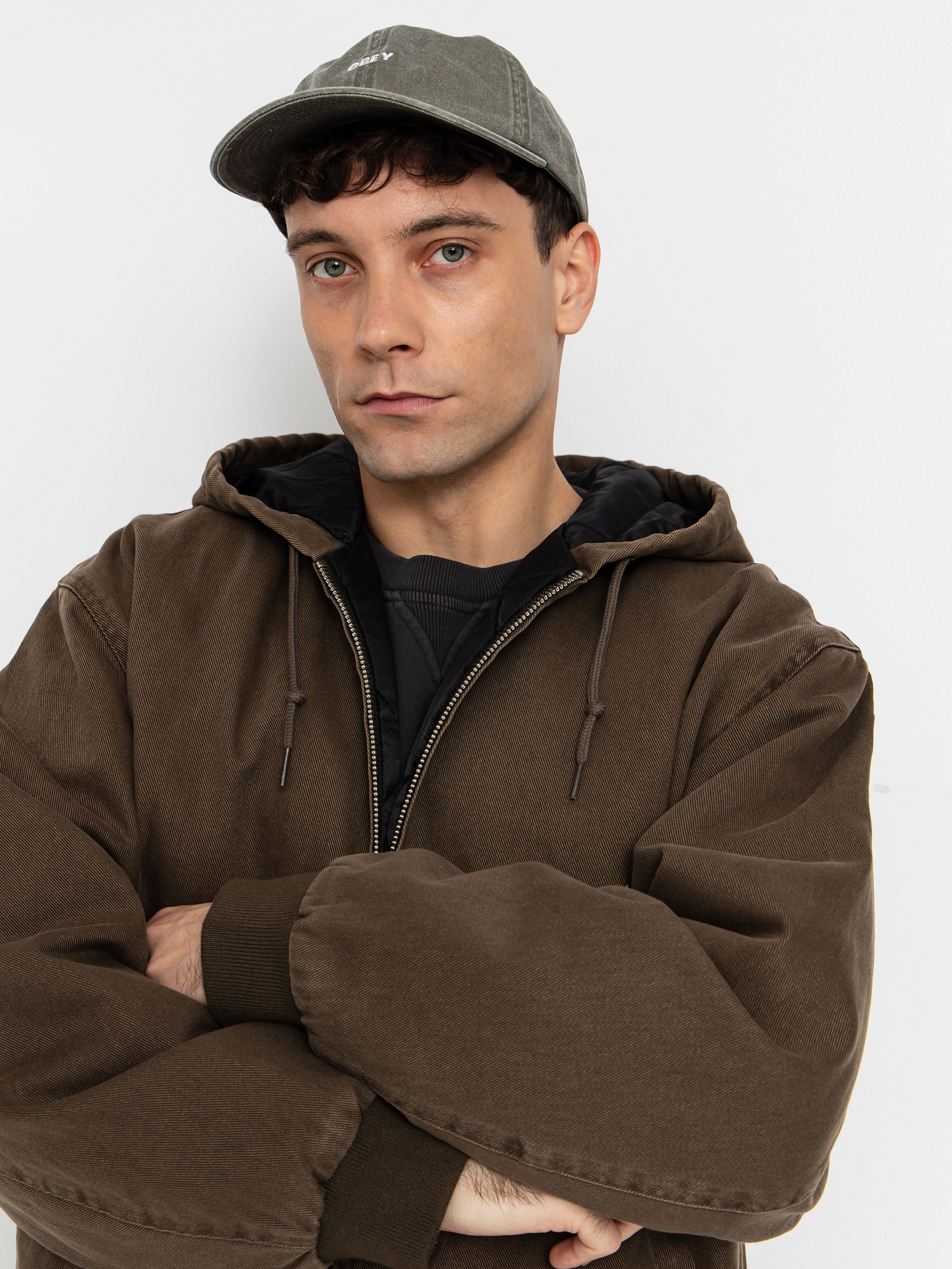 Geacă OBEY Obey Randy ZHD (wren faded wash)