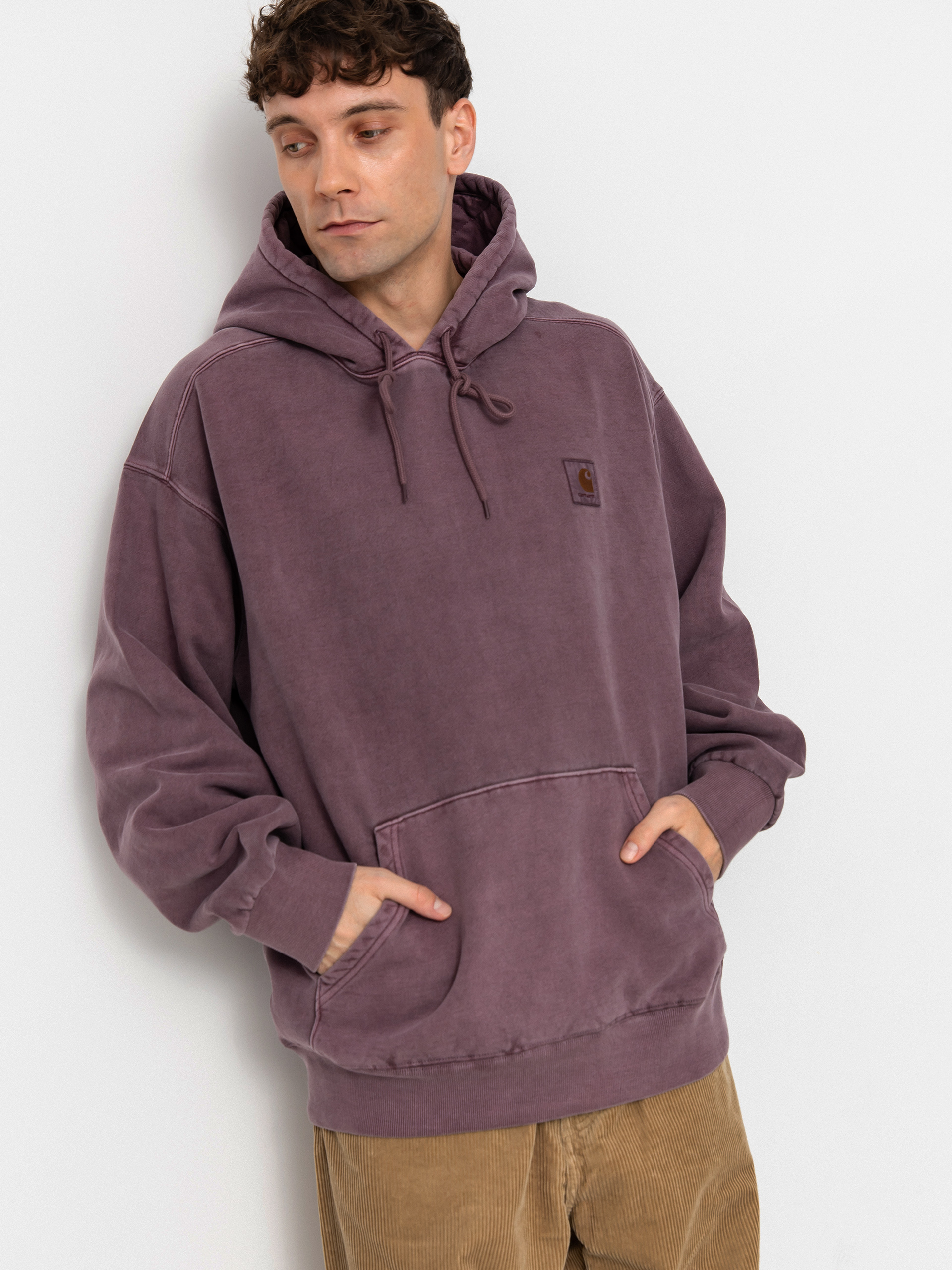 Hanorac cu glugu0103 Carhartt WIP Vista HD (phlox/garment dyed)