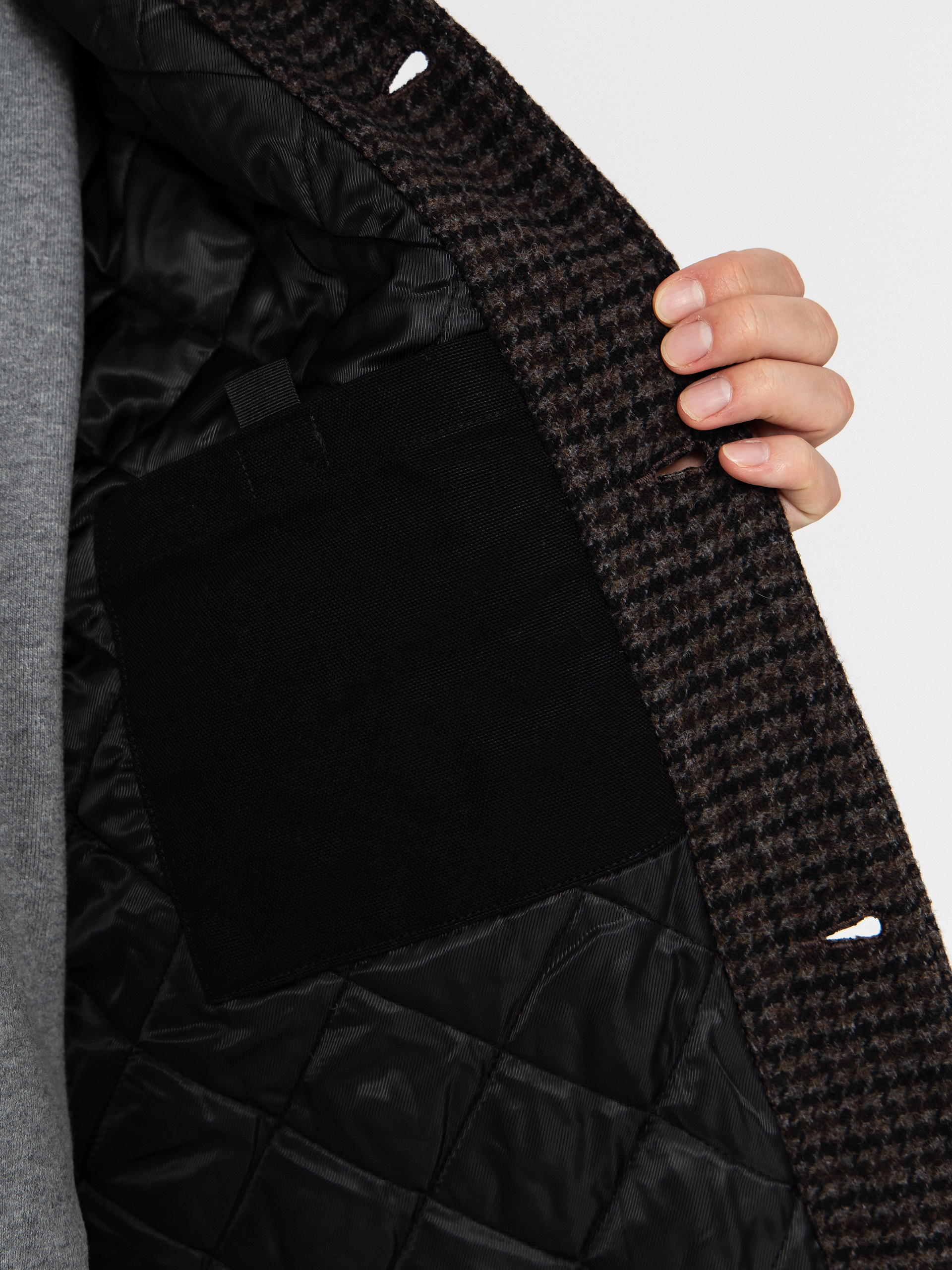 Geacă Carhartt WIP Lowis (lowis houndstooth/vitola heather)