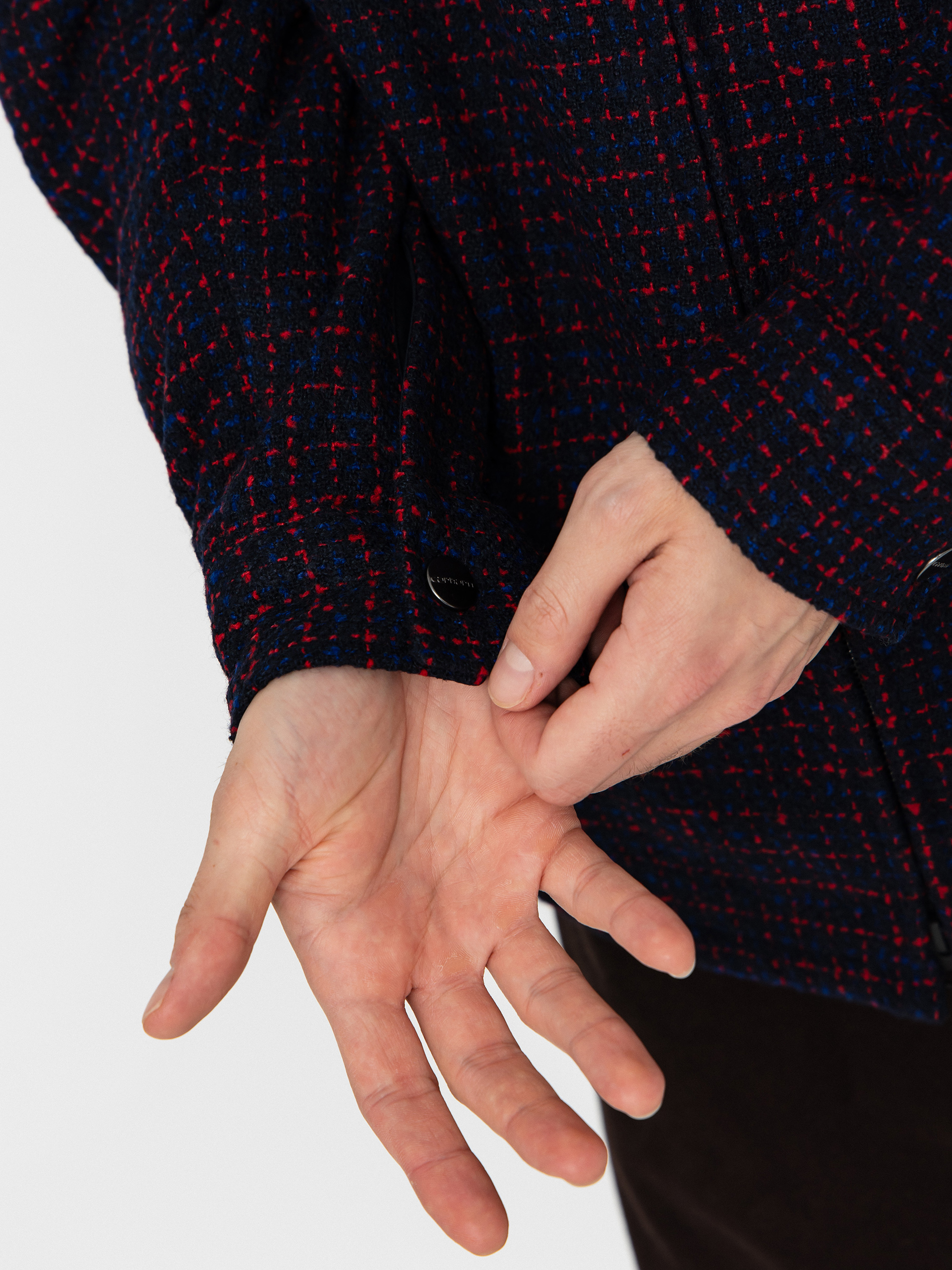 Geacă Carhartt WIP Bellamy (bellamy check/deep night)