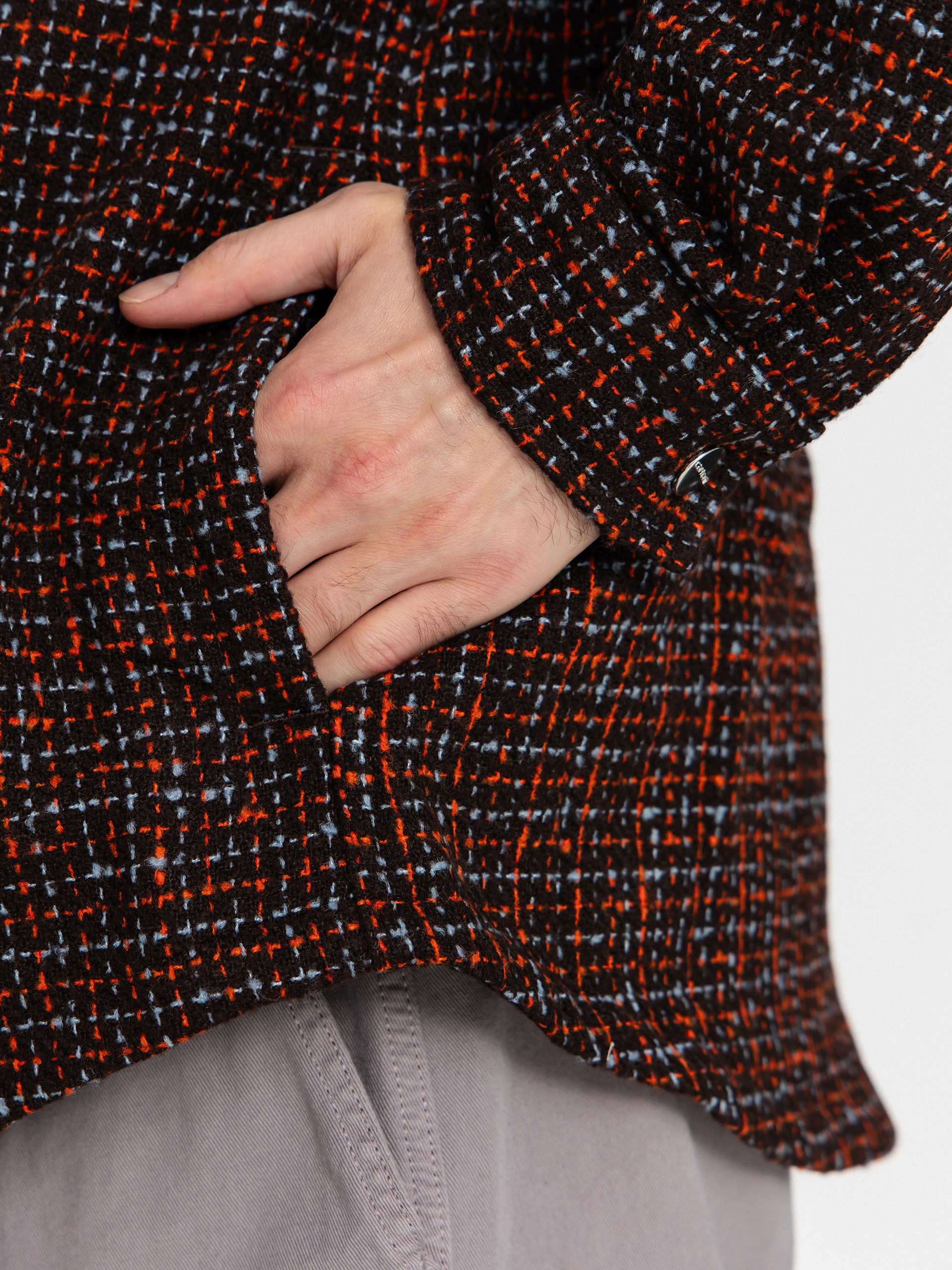 Geacă Carhartt WIP Bellamy (bellamy check/tobacco)