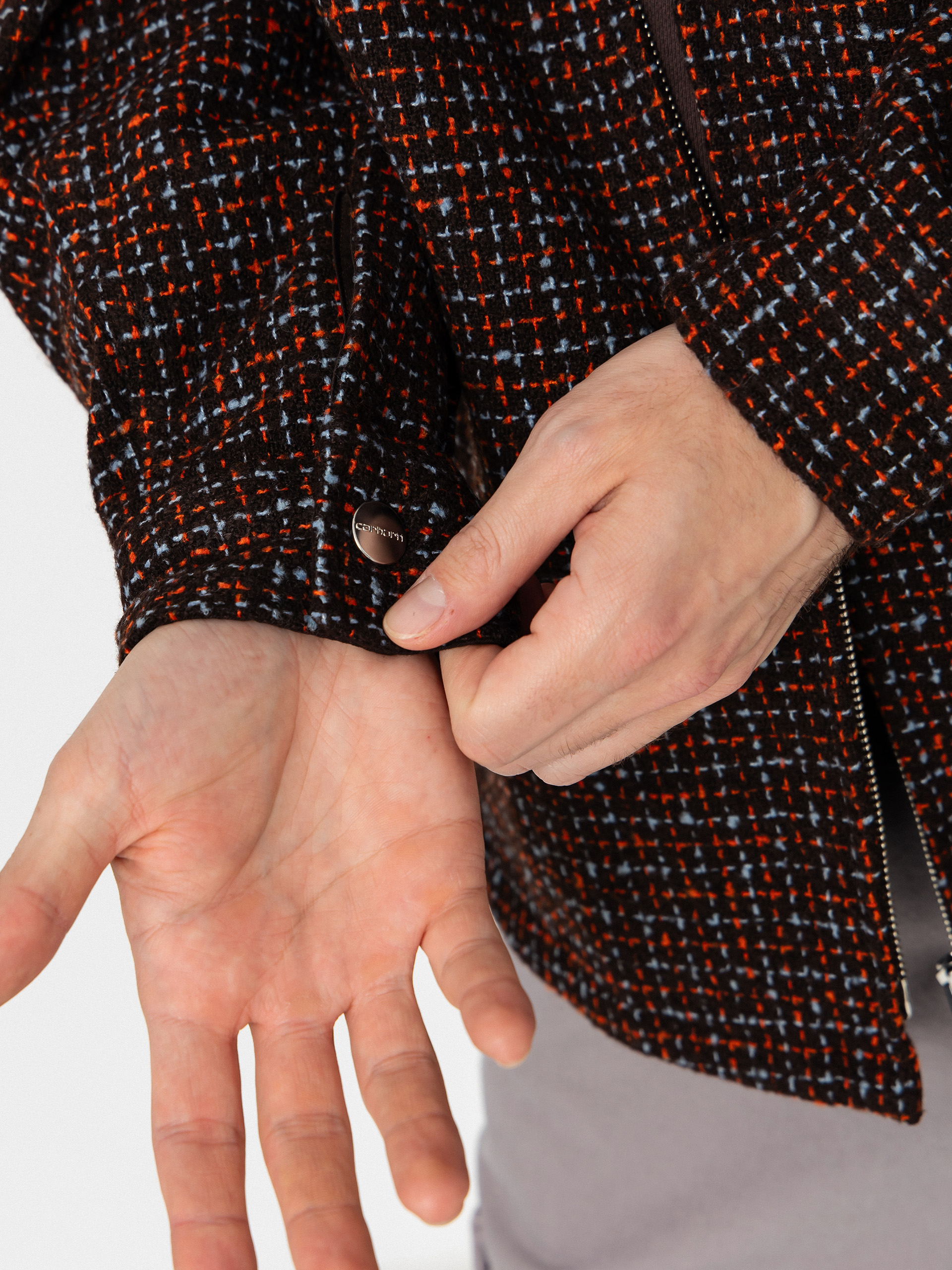 Geacă Carhartt WIP Bellamy (bellamy check/tobacco)