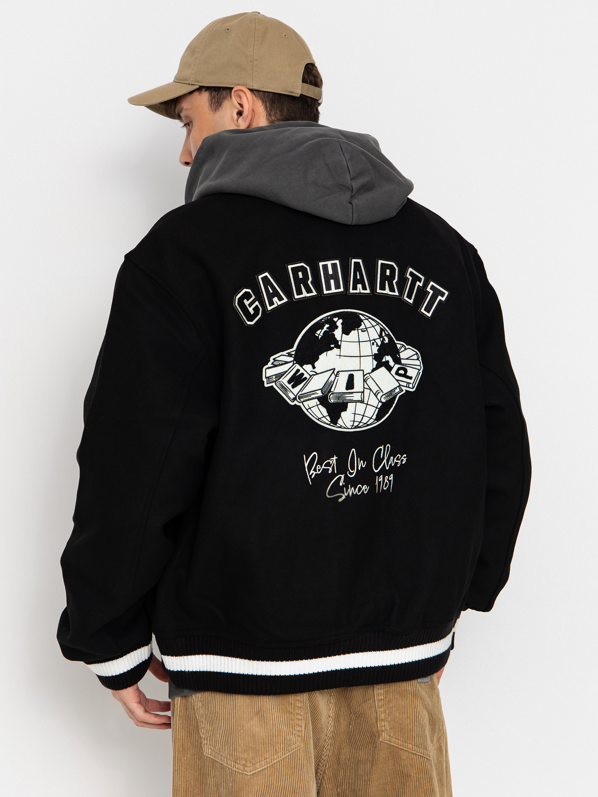 Geacă Carhartt WIP World Class Varsity (black)