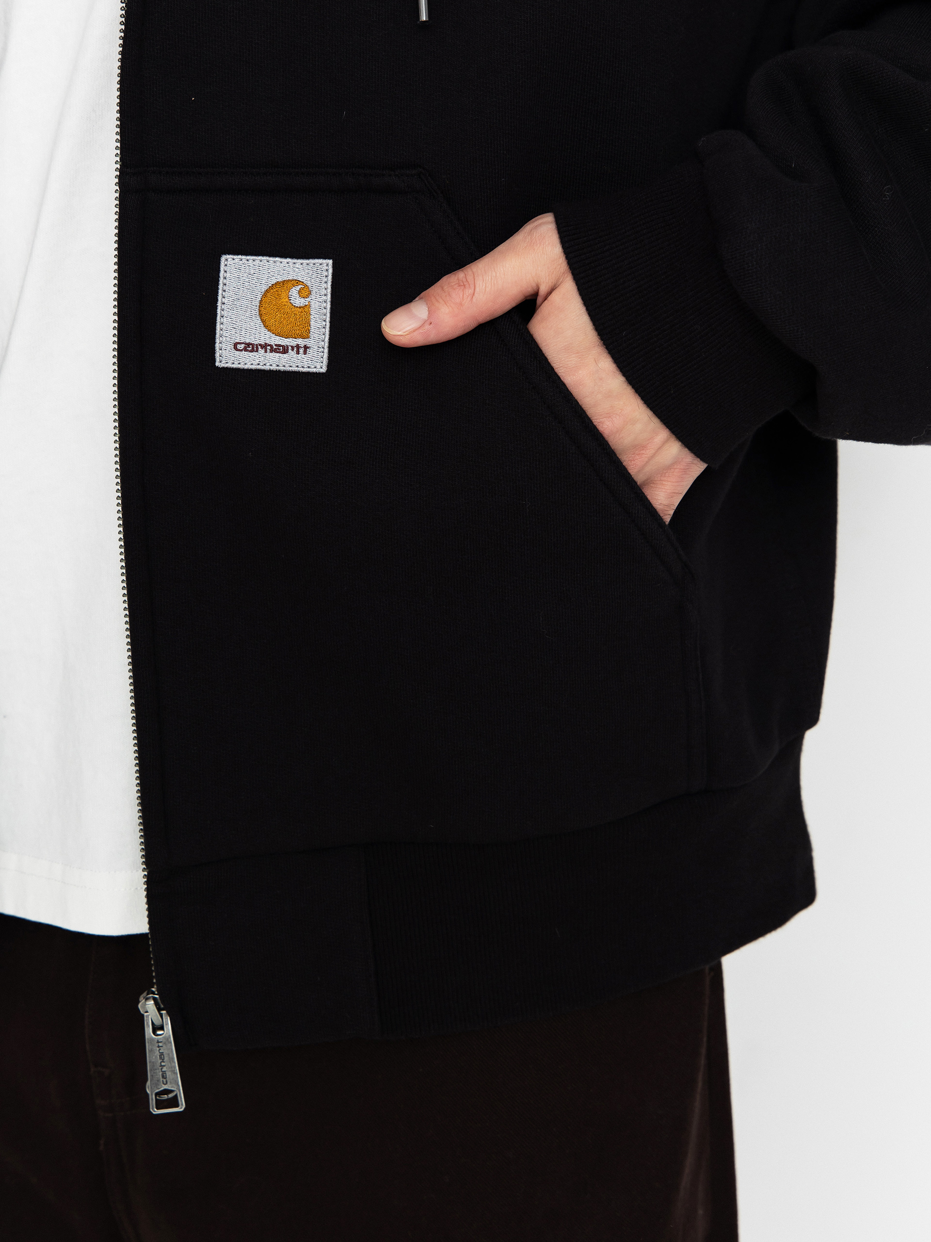 Geacă Carhartt WIP Active (black/stone washed)