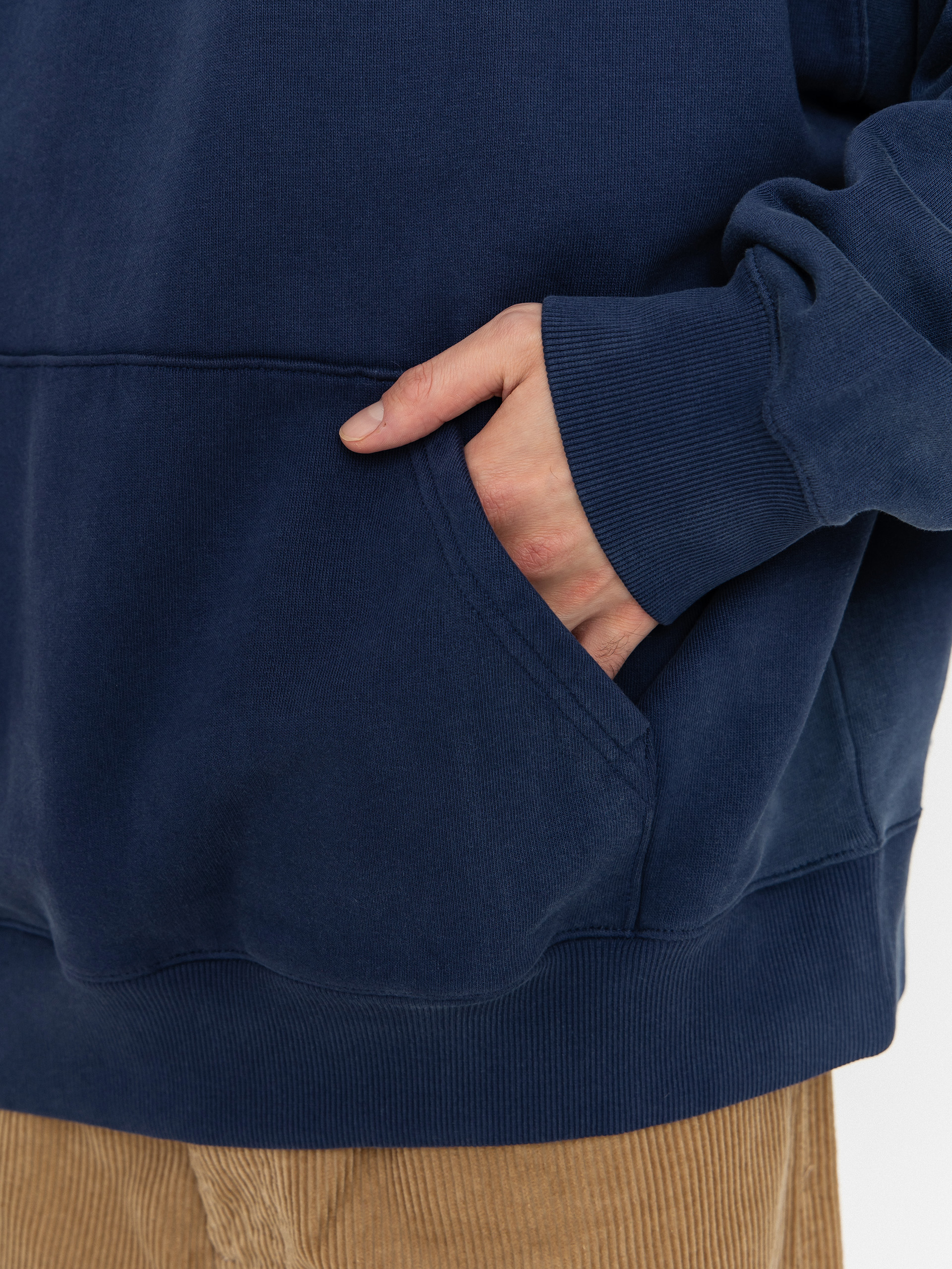 Hanorac cu glugă Carhartt WIP Distance HD (jupiter/stone dyed)