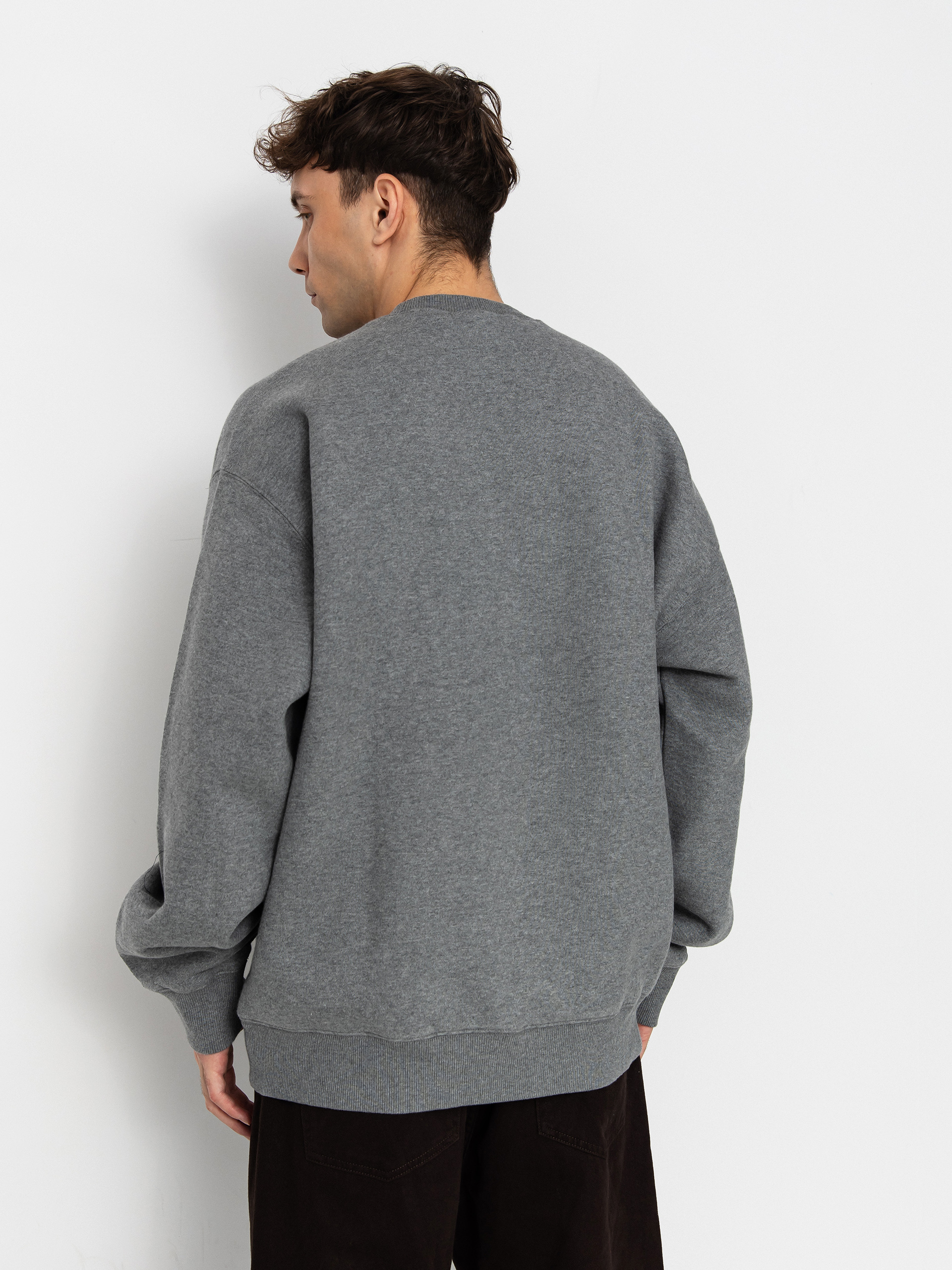 Hanorac Carhartt WIP Big School (dark grey heather)