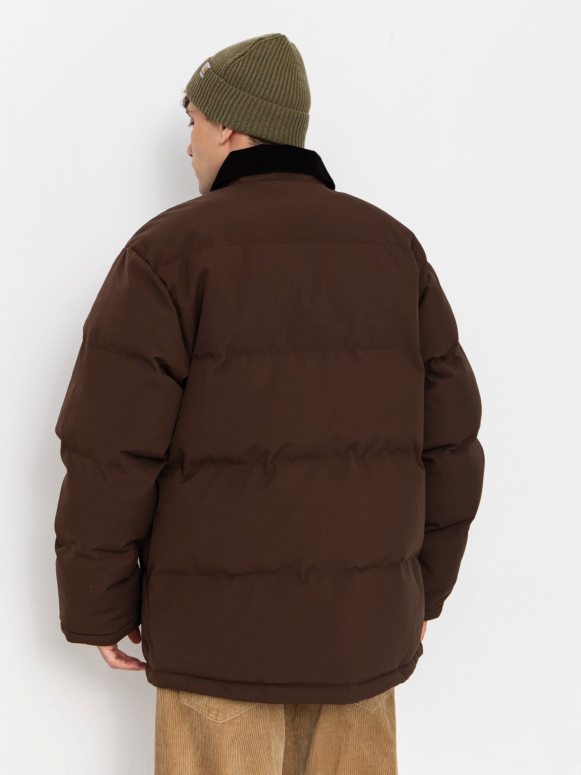 Geacă Carhartt WIP Rayler (tobacco/black)