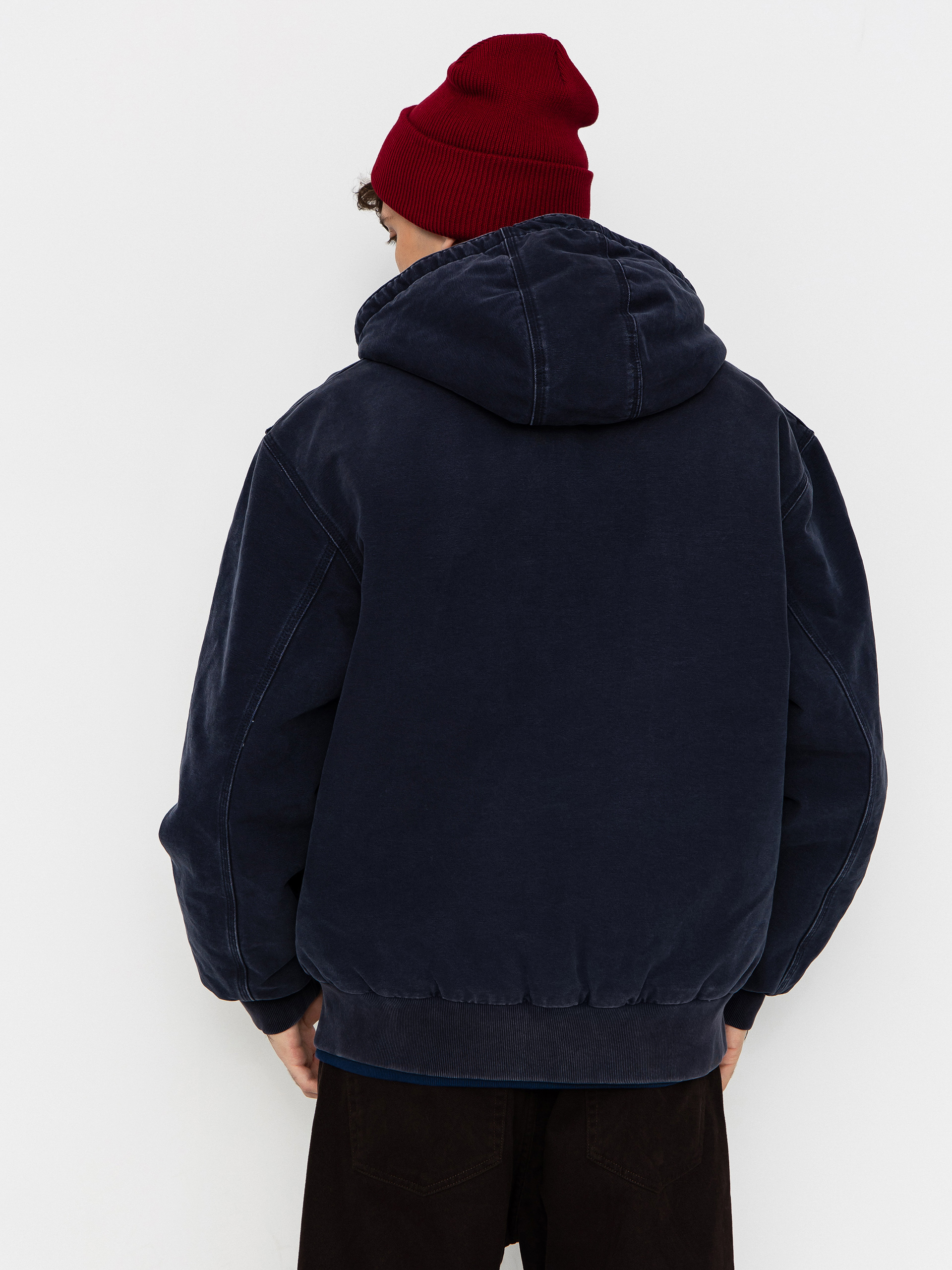 Geacă Carhartt WIP OG Active (dark navy/stone canvas)