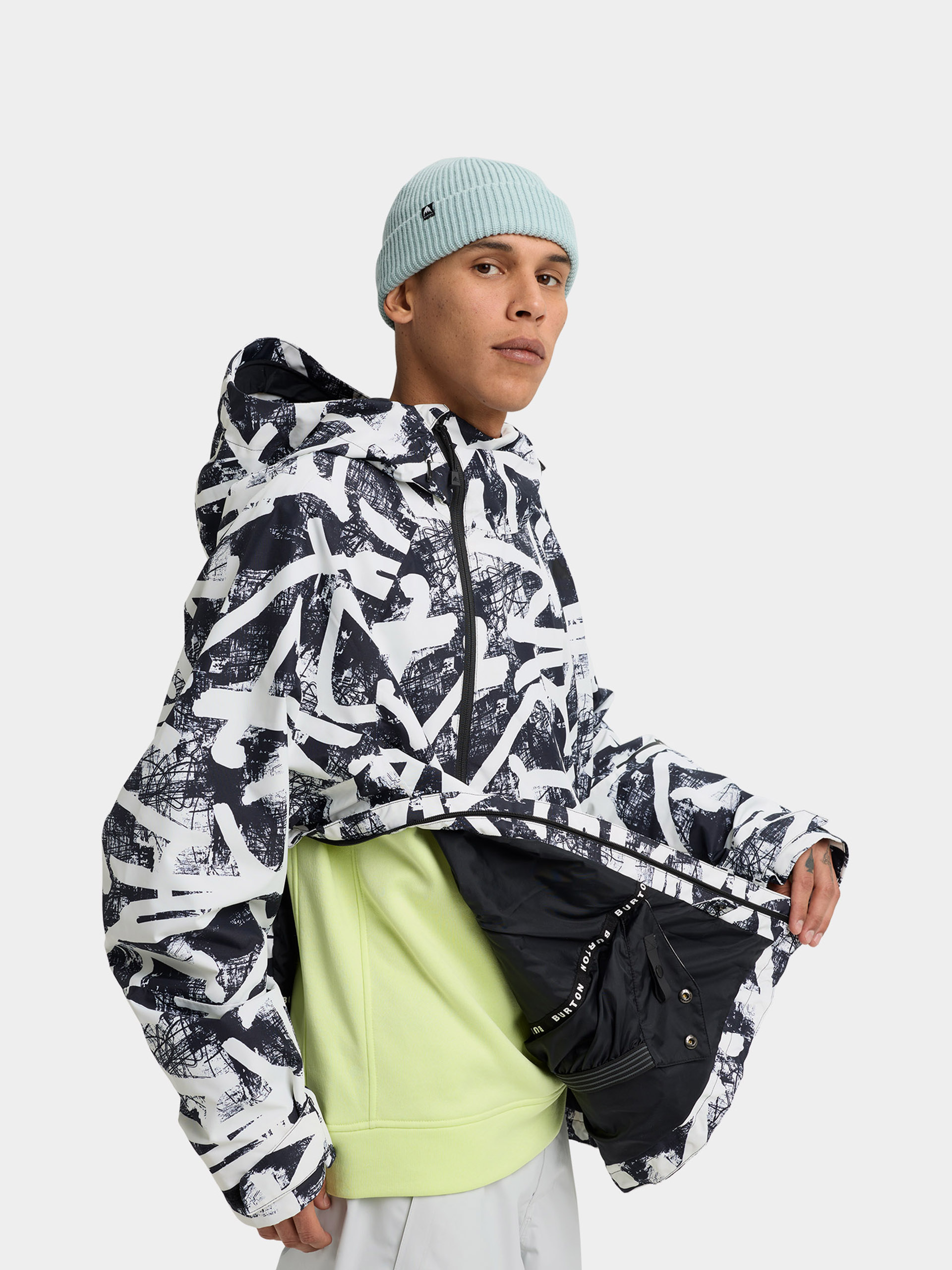 Pentru bărbați Geacă de snowboard Burton Reserve 2L Relaxed Anorak (city streets)