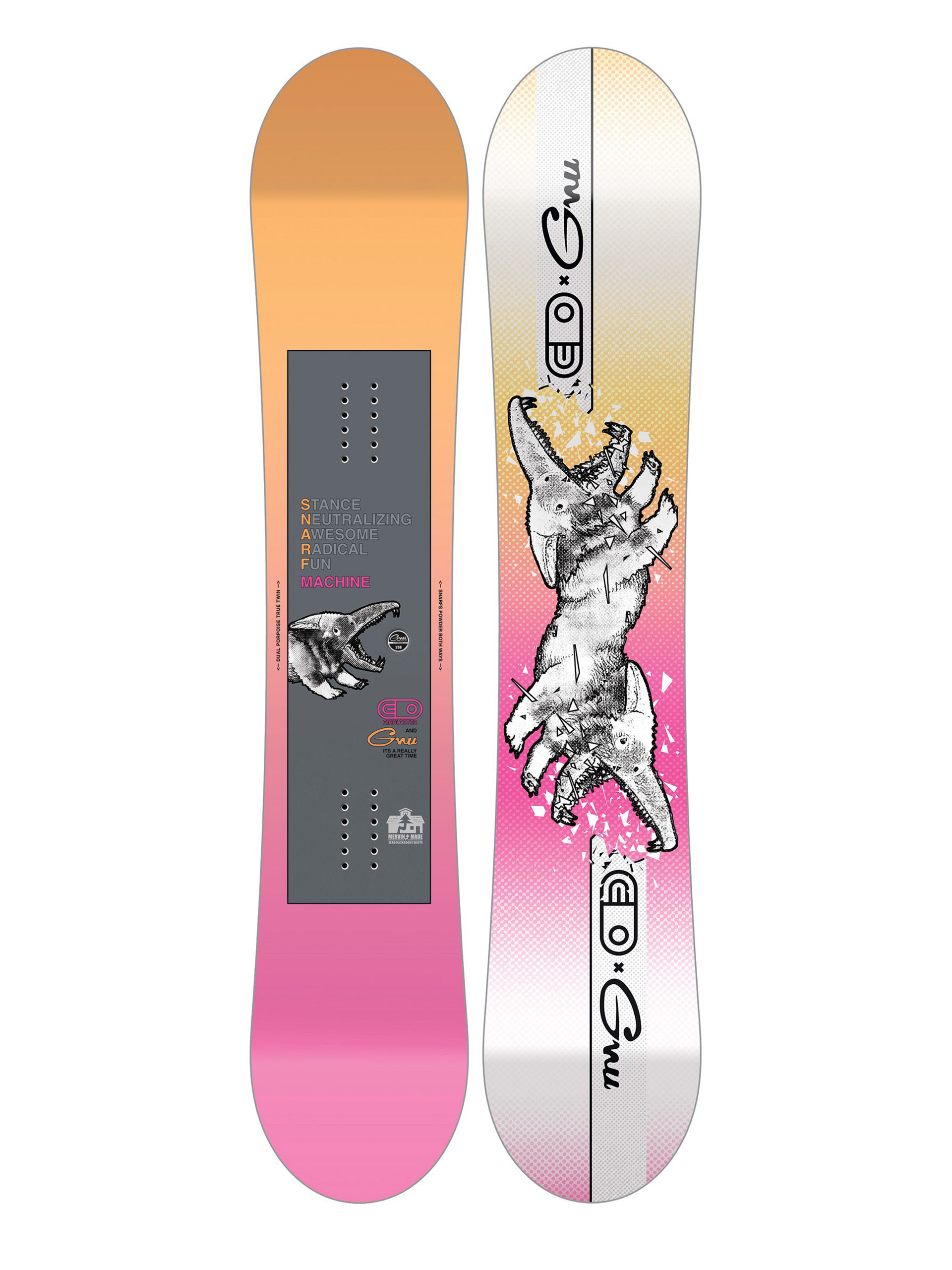 Snowboard Gnu Airblaster Snarf