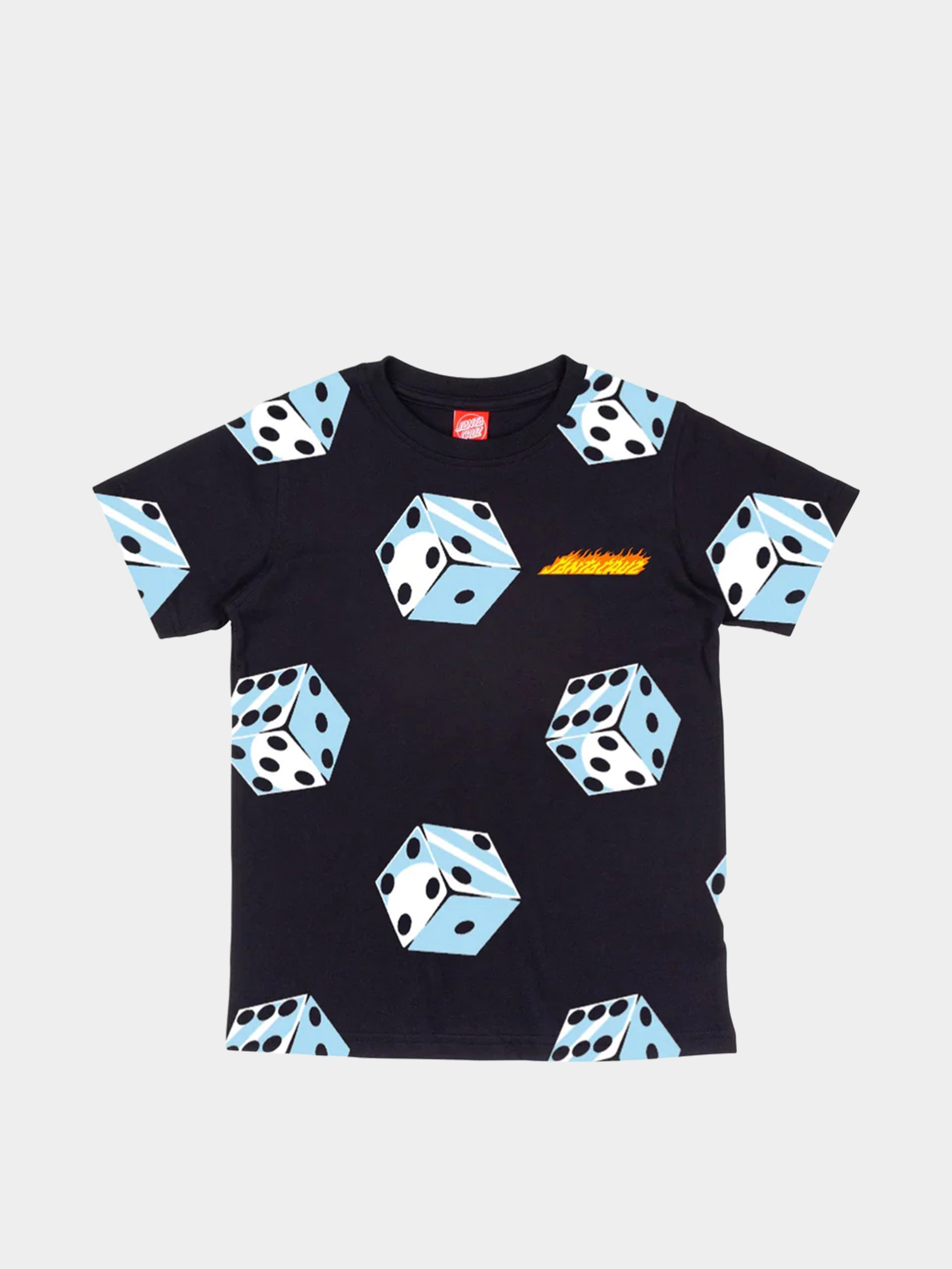 Tricou Santa Cruz Big Dice JR (black)
