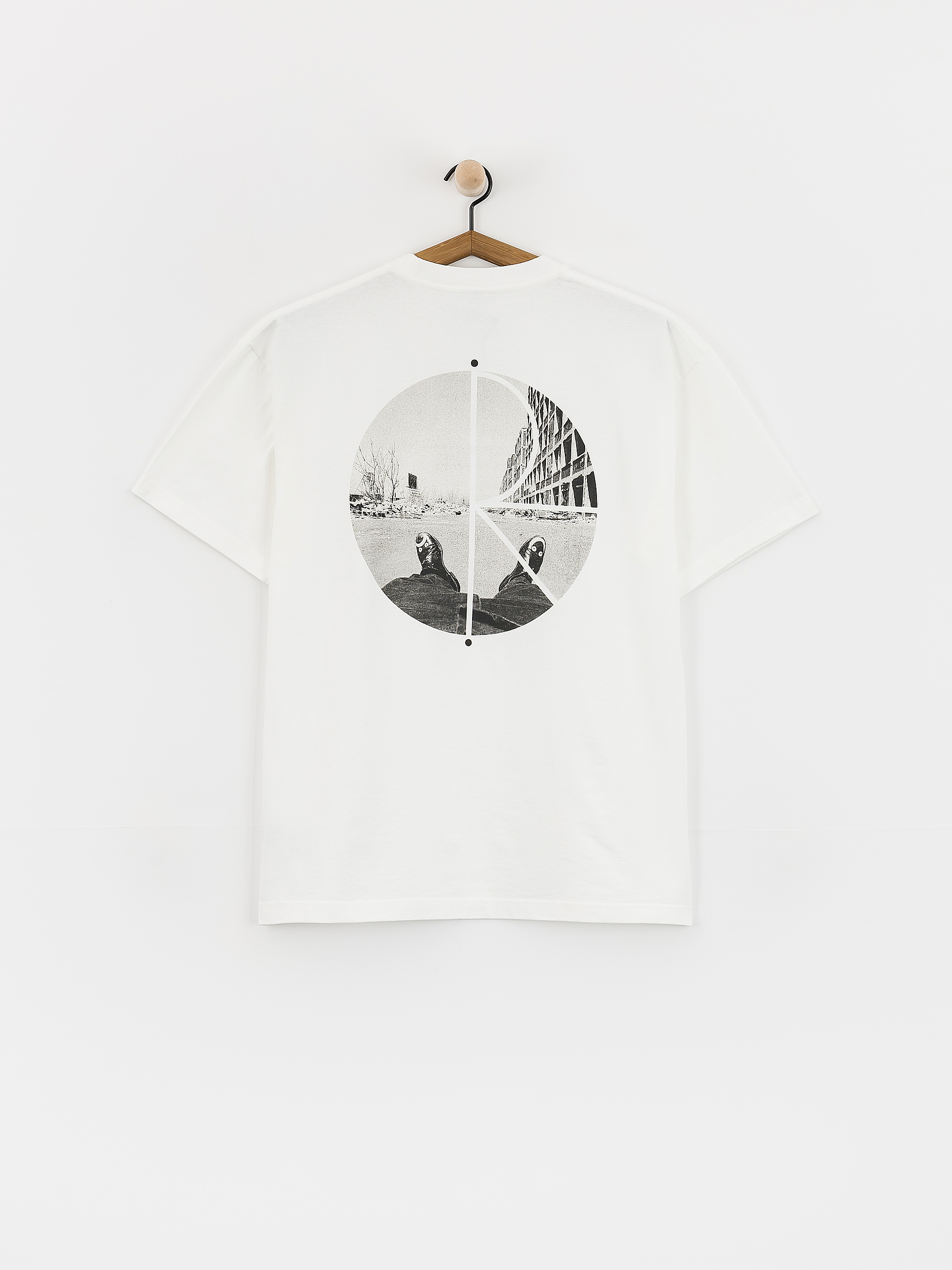 Tricou Polar Skate Fill Logo Happy Sad