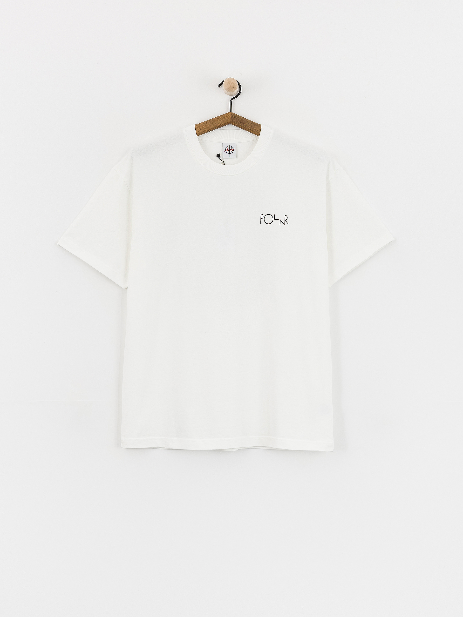 Tricou Polar Skate Fill Logo Happy Sad (white)