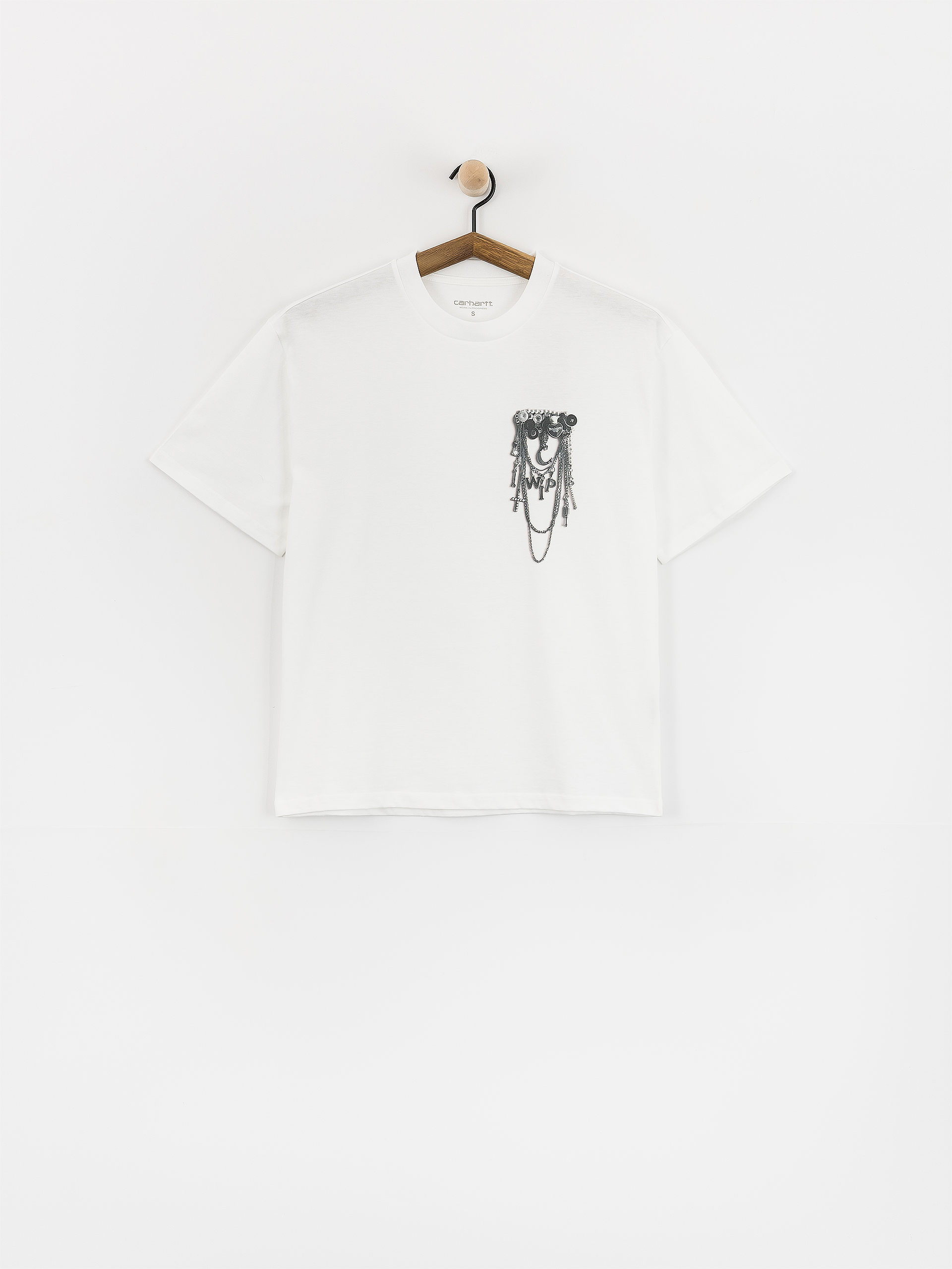 Tricou Carhartt WIP Inverted Charm Wmn (white)