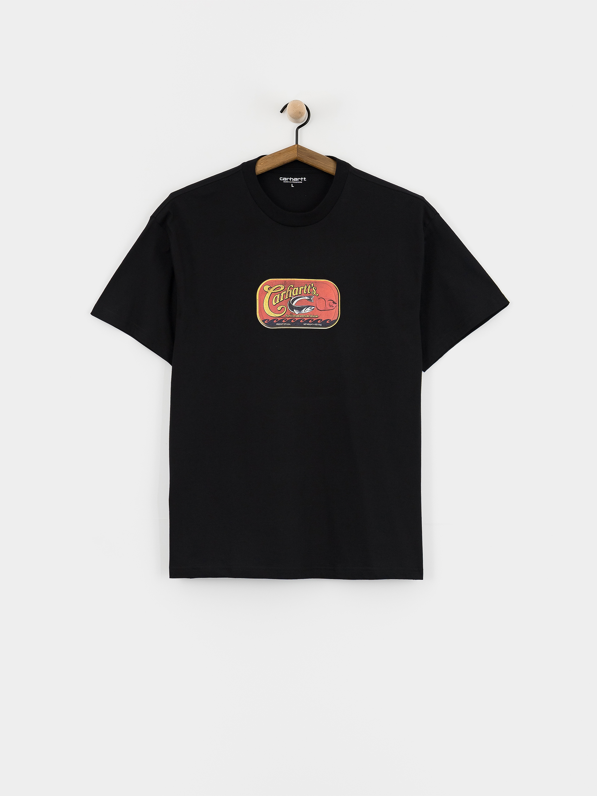 Tricou Carhartt WIP Sardinas (black)