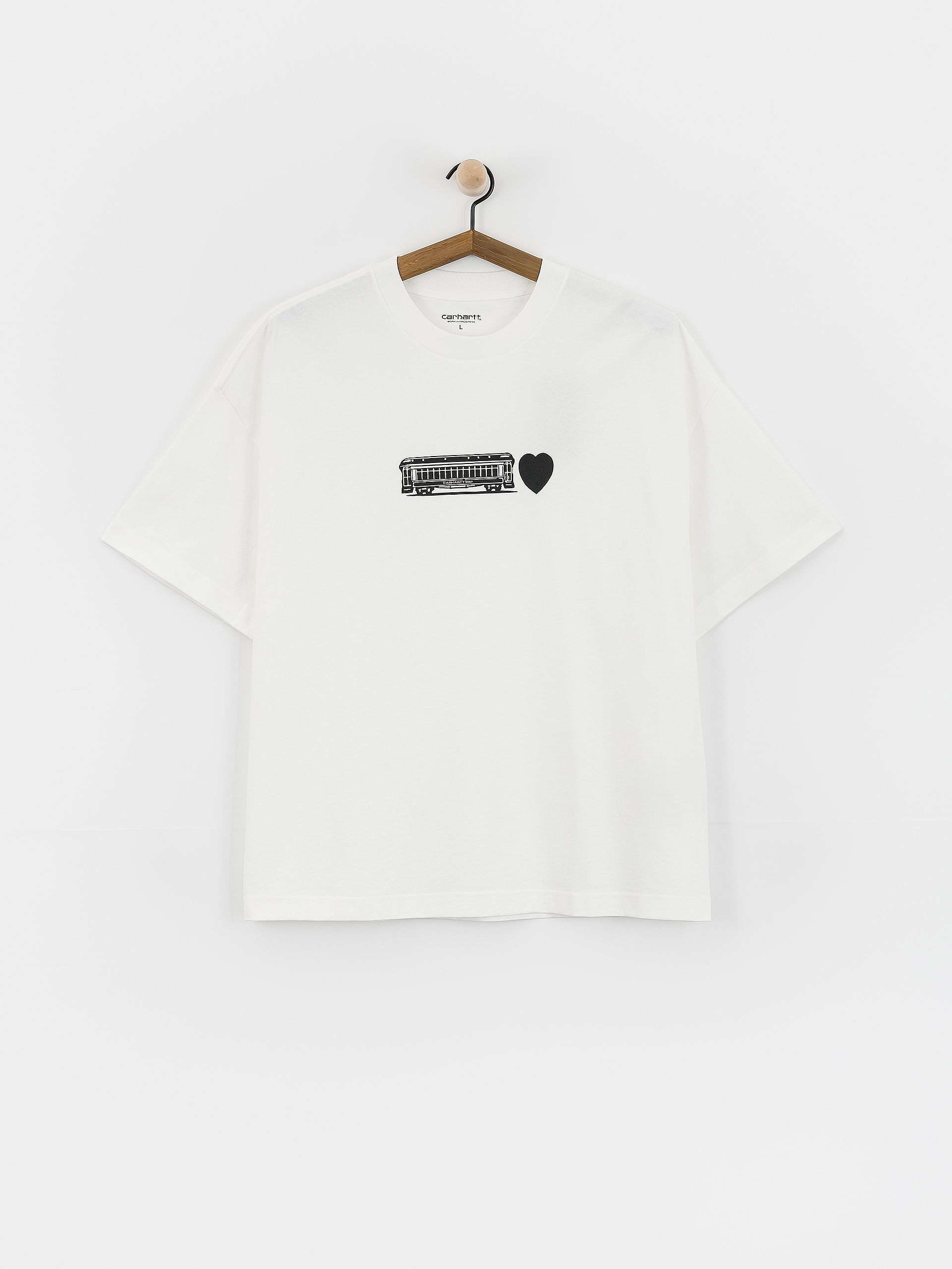 Tricou Carhartt WIP Deconstructed Label (white)