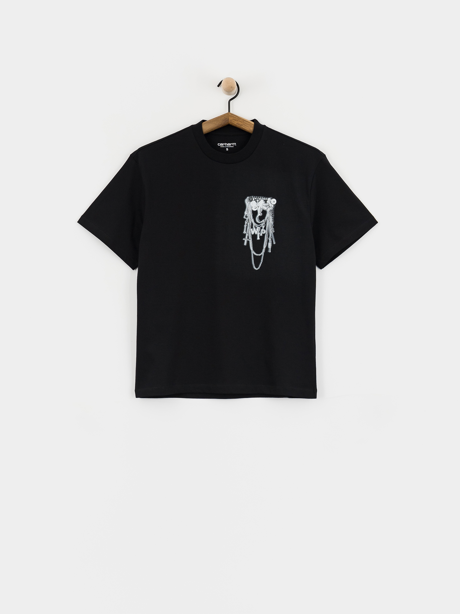 Tricou Carhartt WIP Inverted Charm Wmn (black)