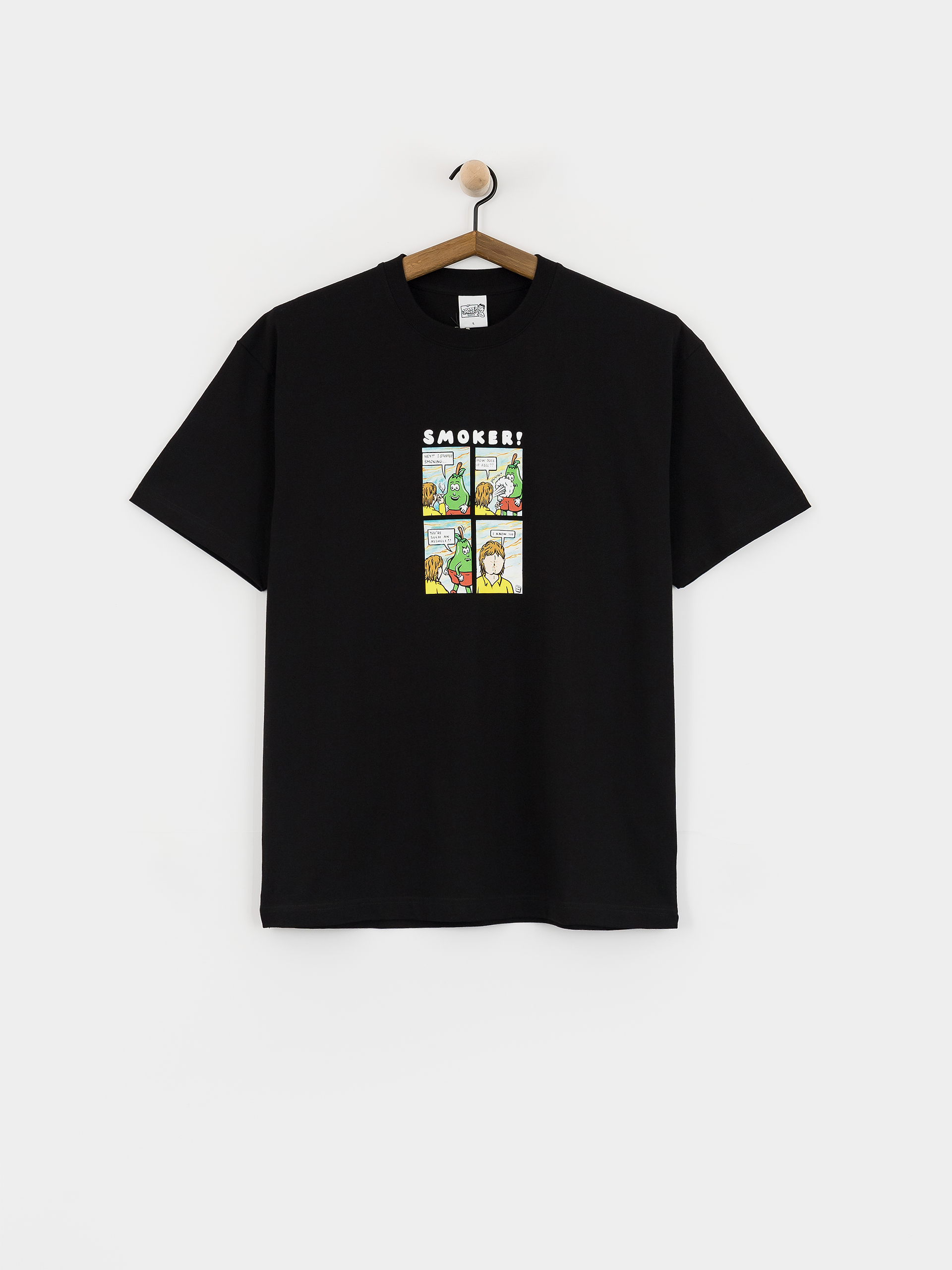 Tricou Polar Skate Smoker! (black)