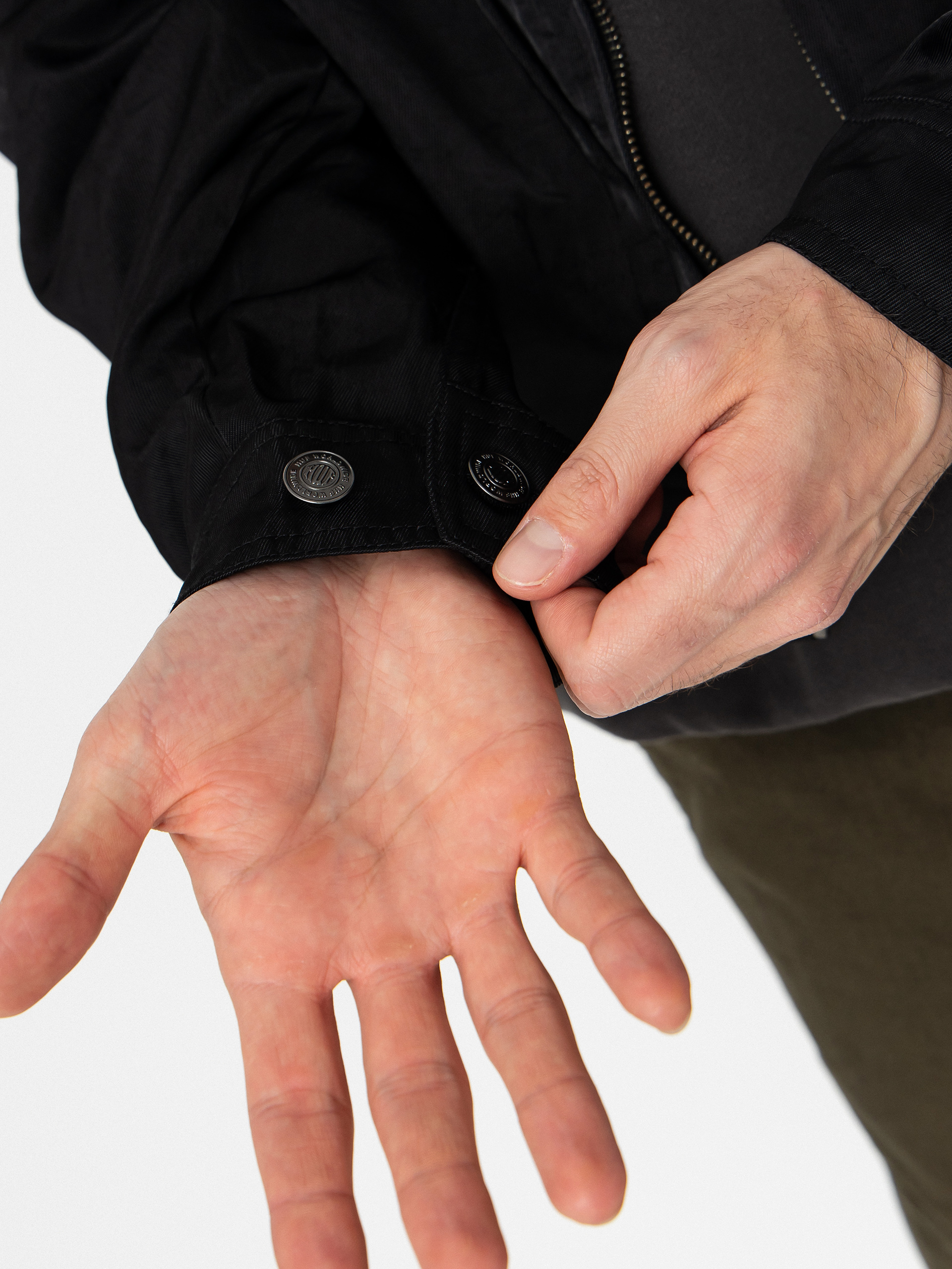 Geacă HUF X Thrasher Trucker (black)