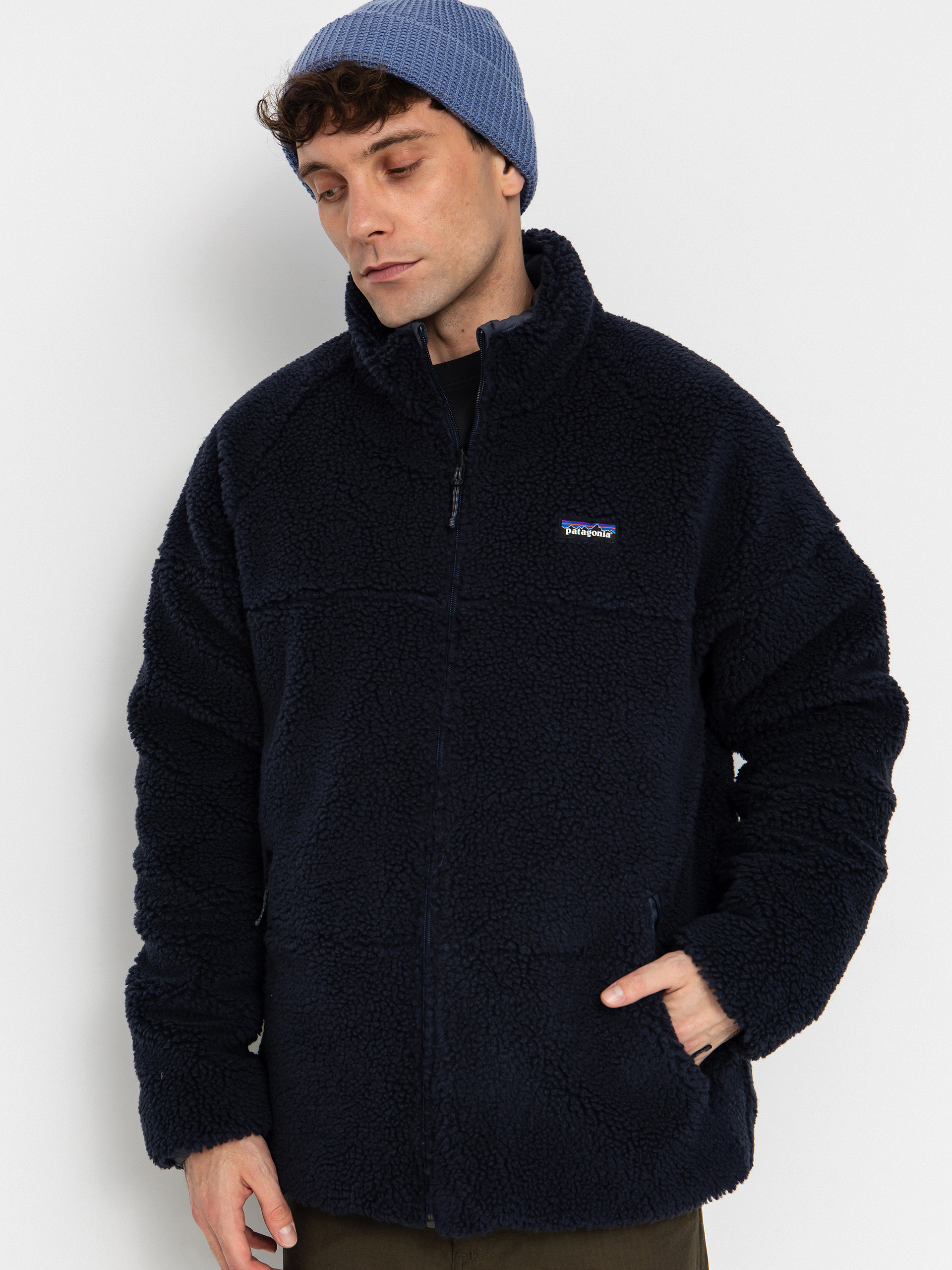 Geacă Patagonia Reversible Silent Down (smolder blue)