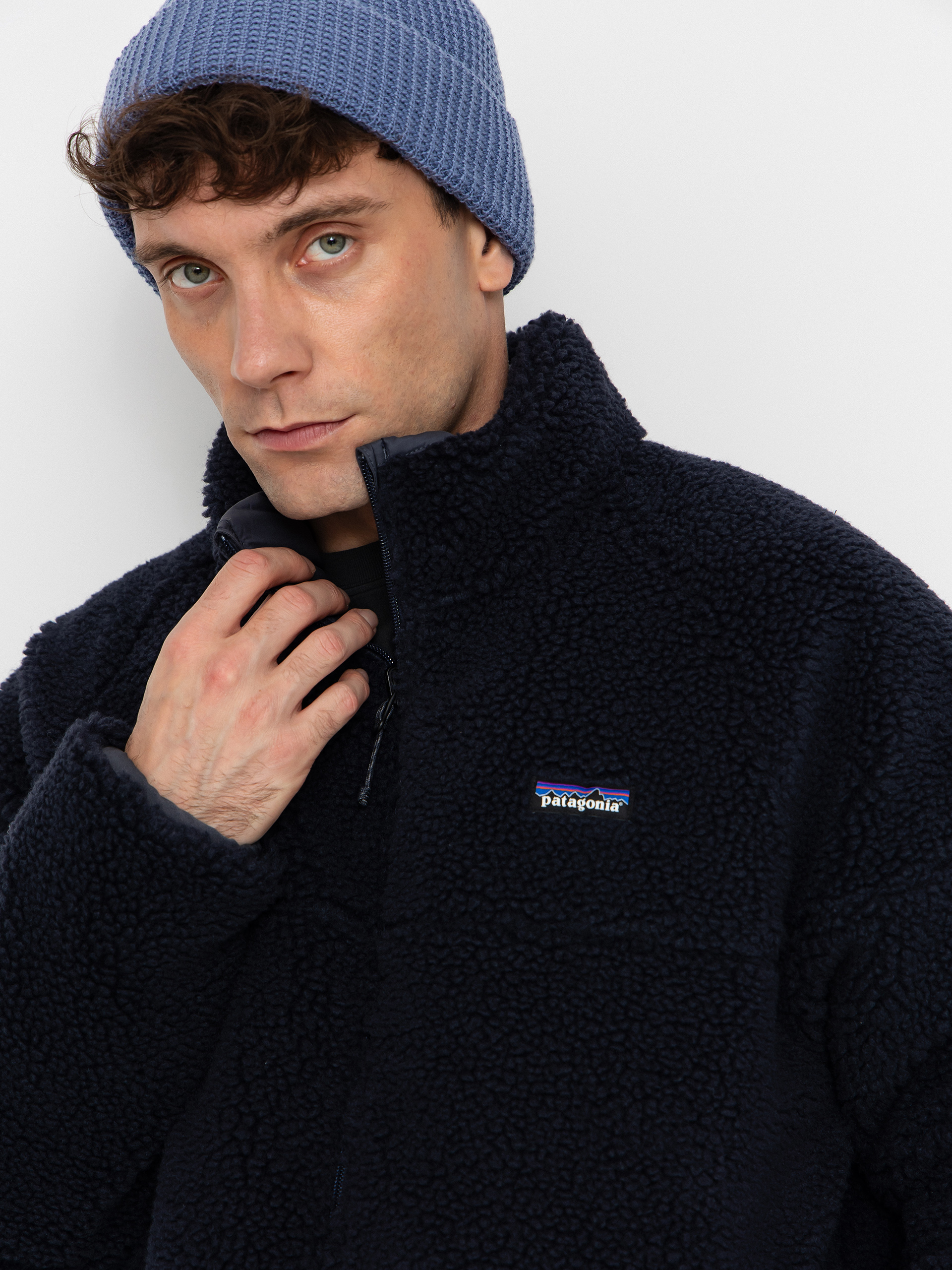 Geacă Patagonia Reversible Silent Down (smolder blue)