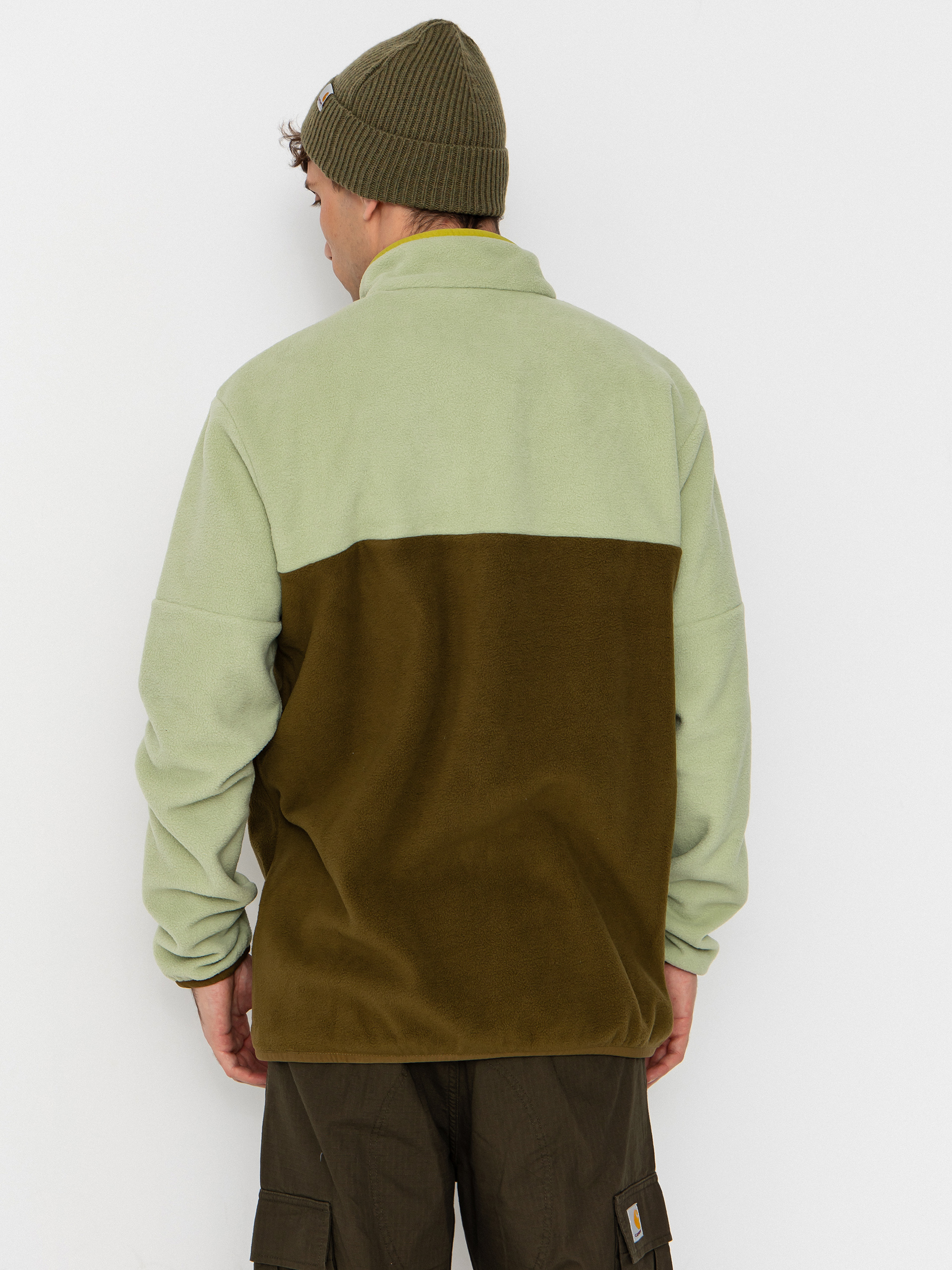 Pentru bărbați Hanorac din fleece Picture Arcca 1/4 Zip (tobacco)