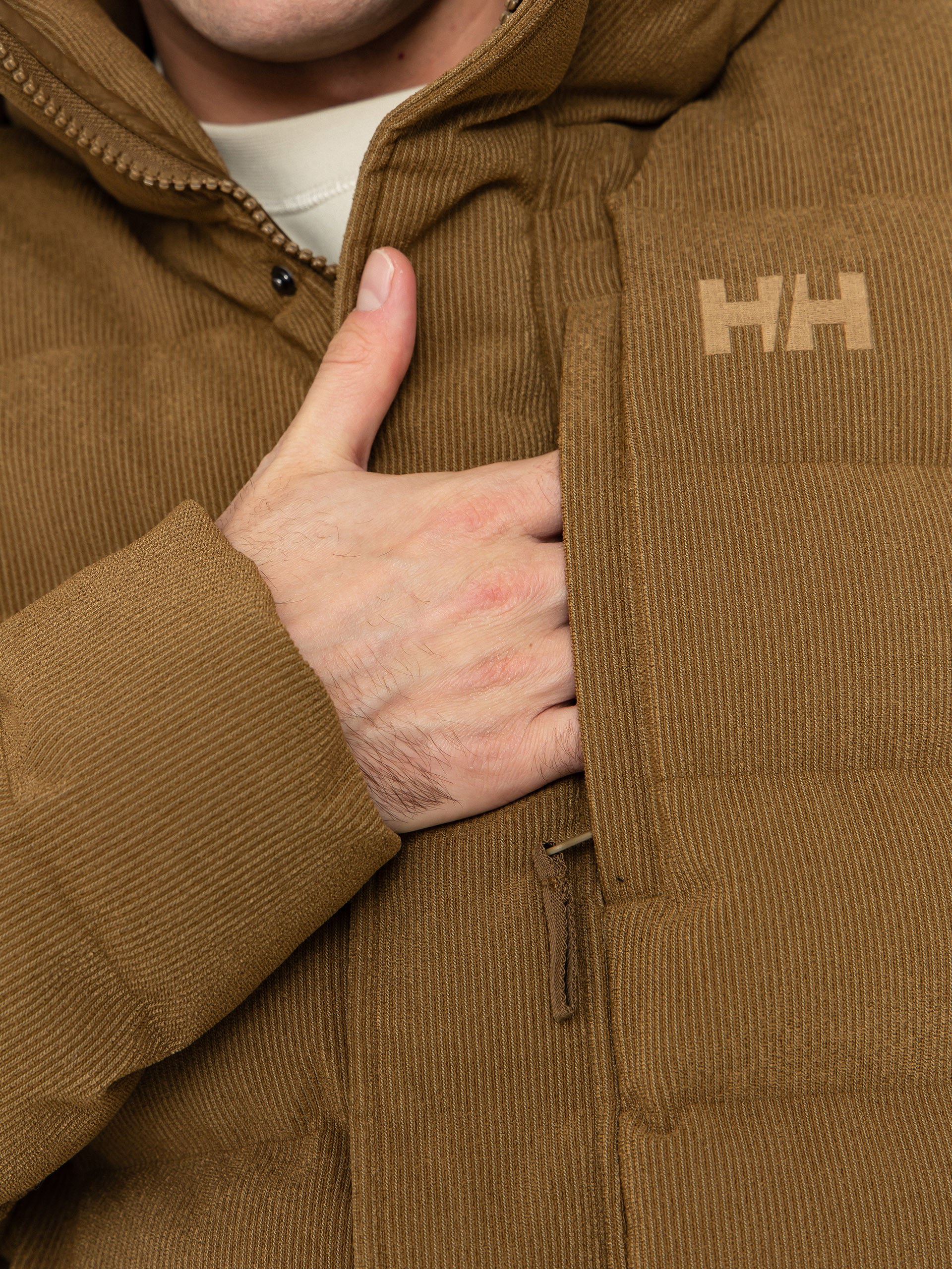 Geacă Helly Hansen Alby Puffy (sepia cord)