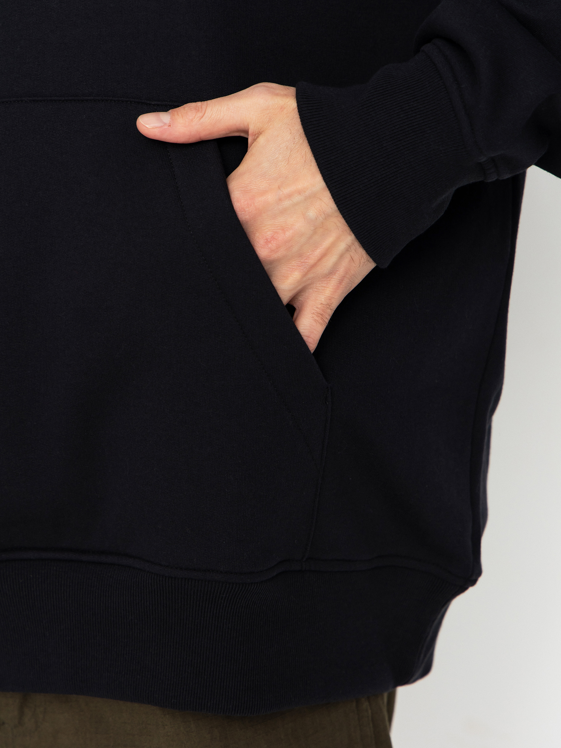 Hanorac cu glugă Burton Mountain HD (true black)