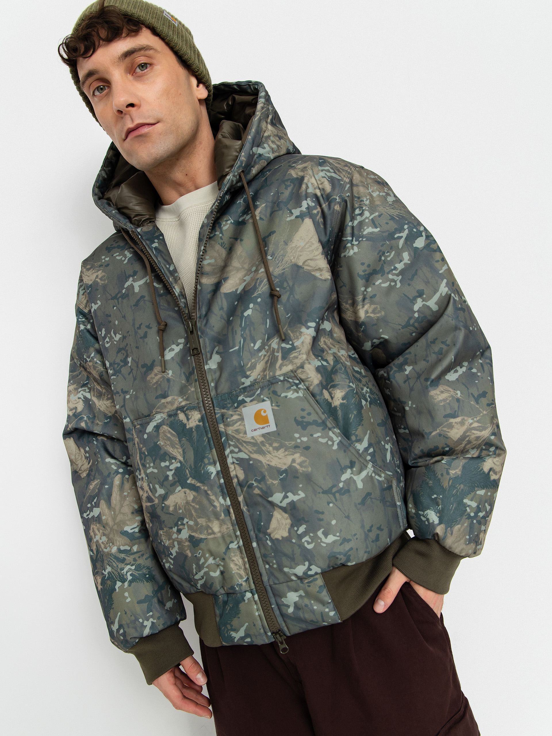 Geacu0103 Carhartt WIP OG Active Cold (camo combi/green)