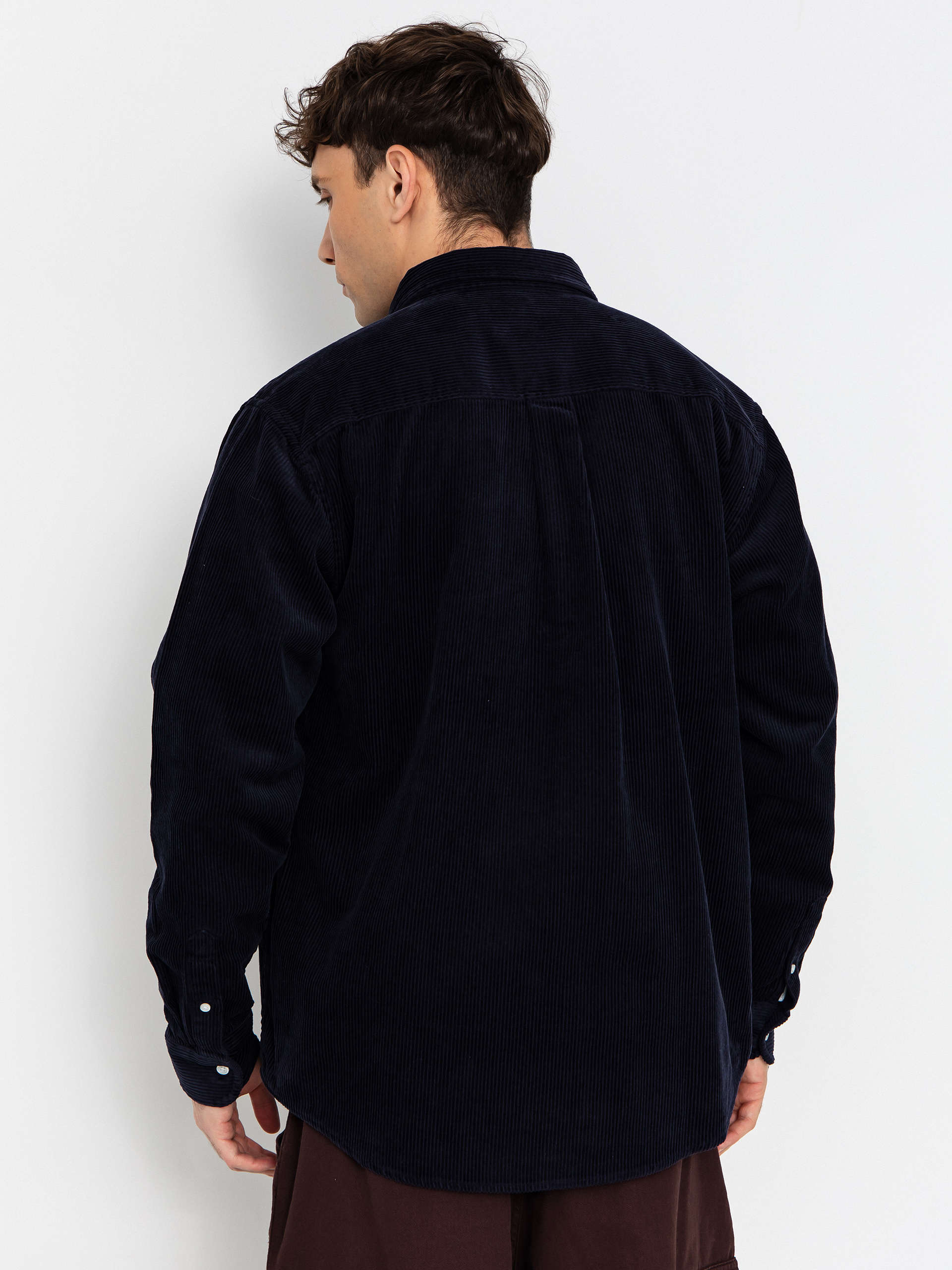 Cămașă Carhartt WIP Madison Cord (dark navy/dark navy)