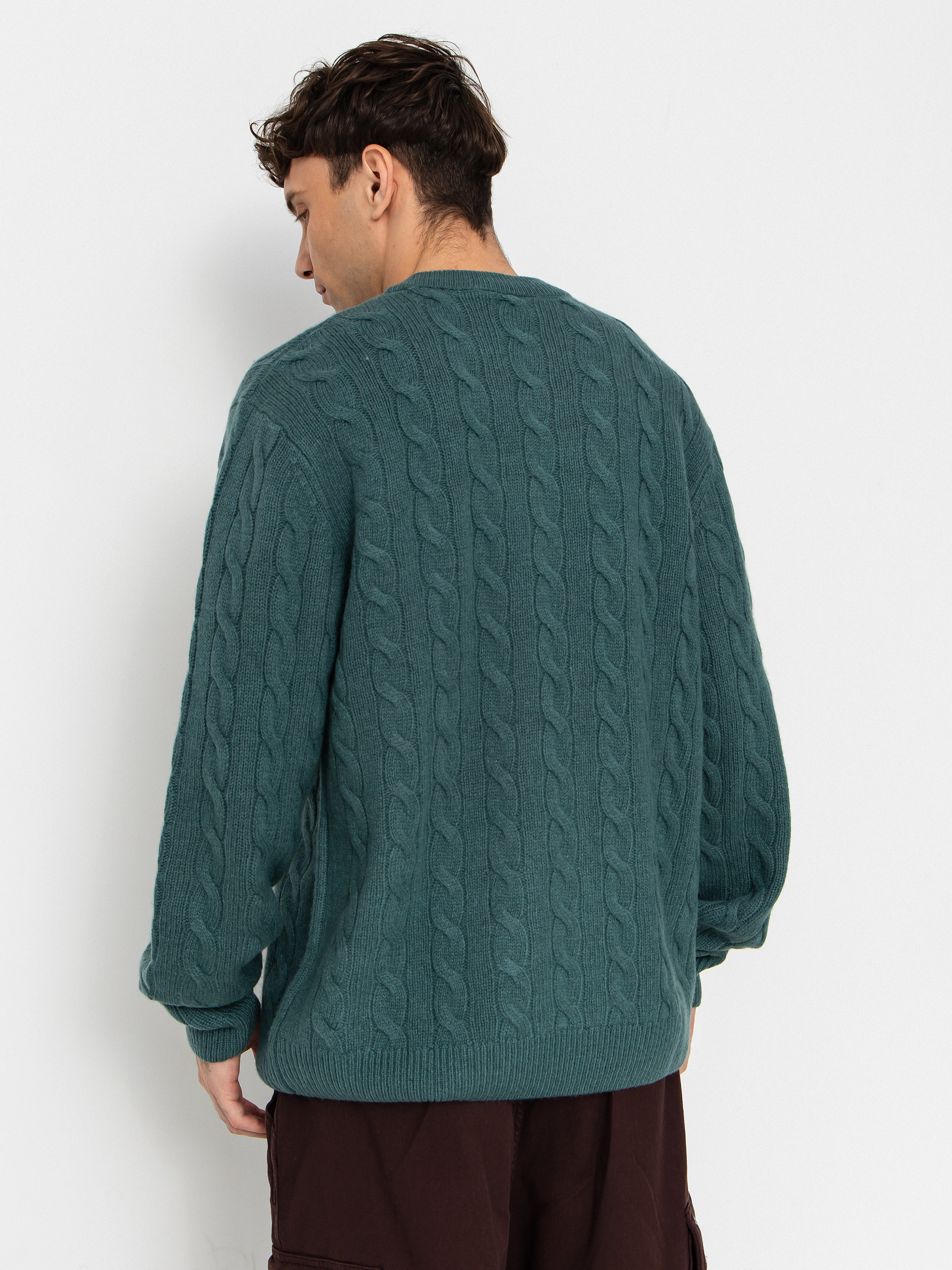 Pulover Carhartt WIP Signature (silver pine/jupiter)