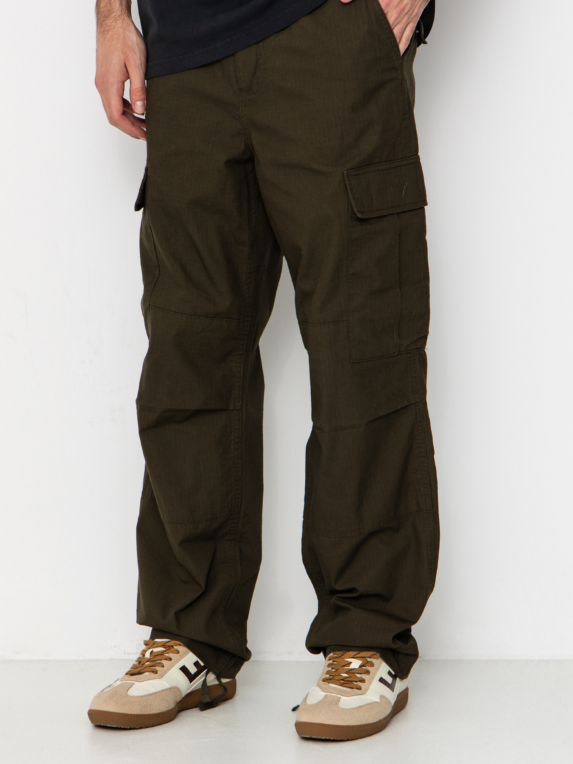 Pantaloni Carhartt WIP Regular Cargo (cypress/rinsed)