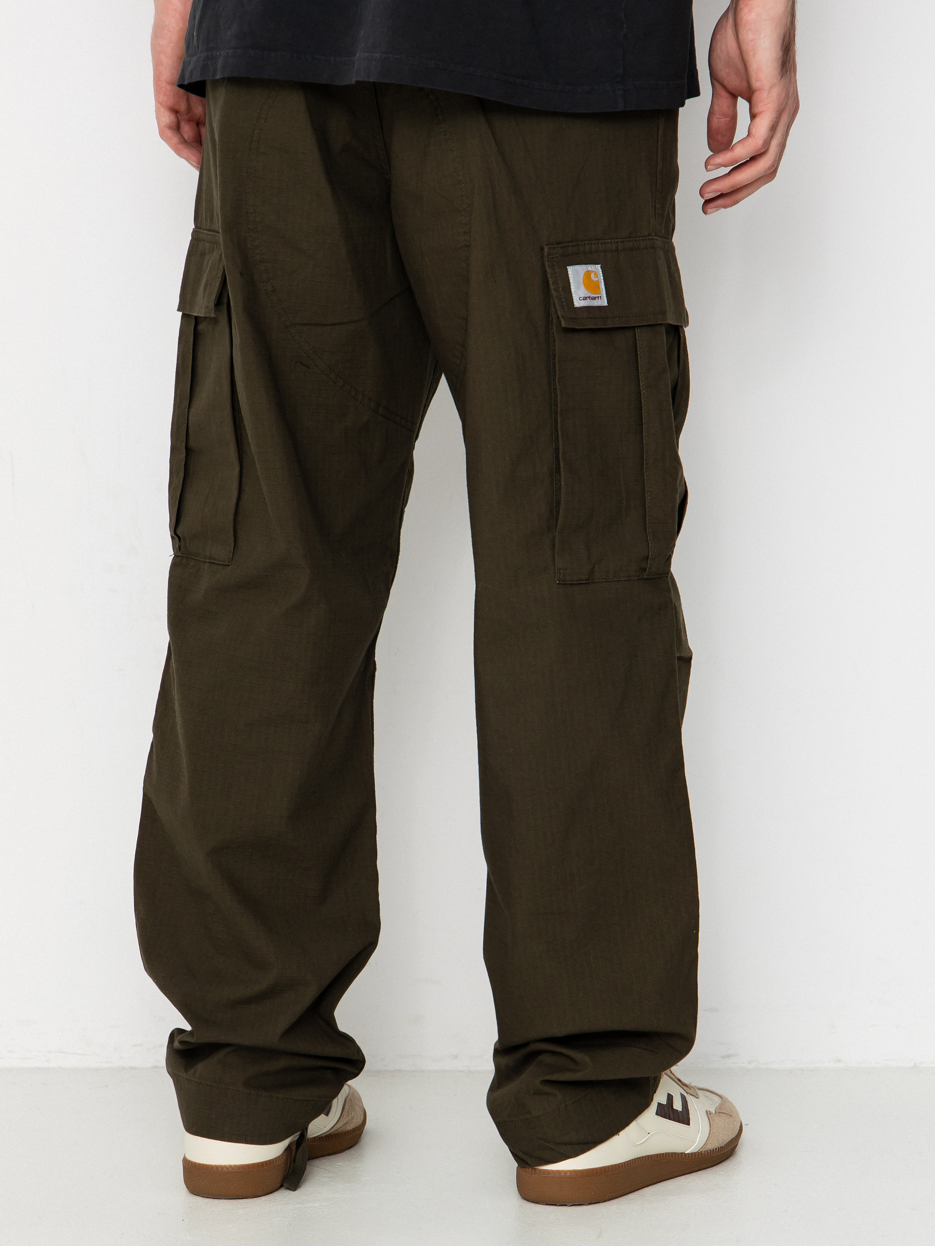 Pantaloni Carhartt WIP Regular Cargo (cypress/rinsed)