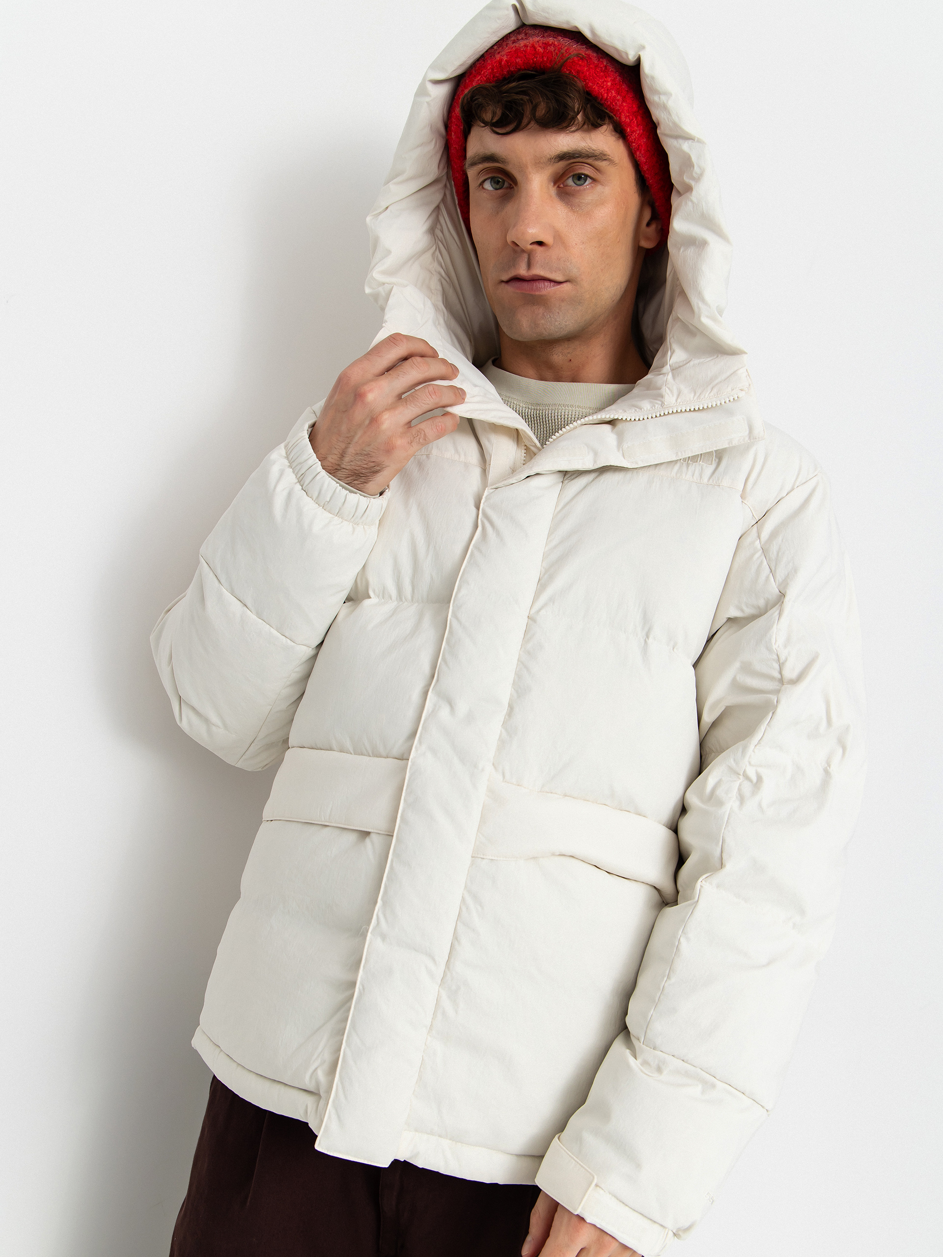 Geacă The North Face Hmlyn Down Dtm Parka (white dune)