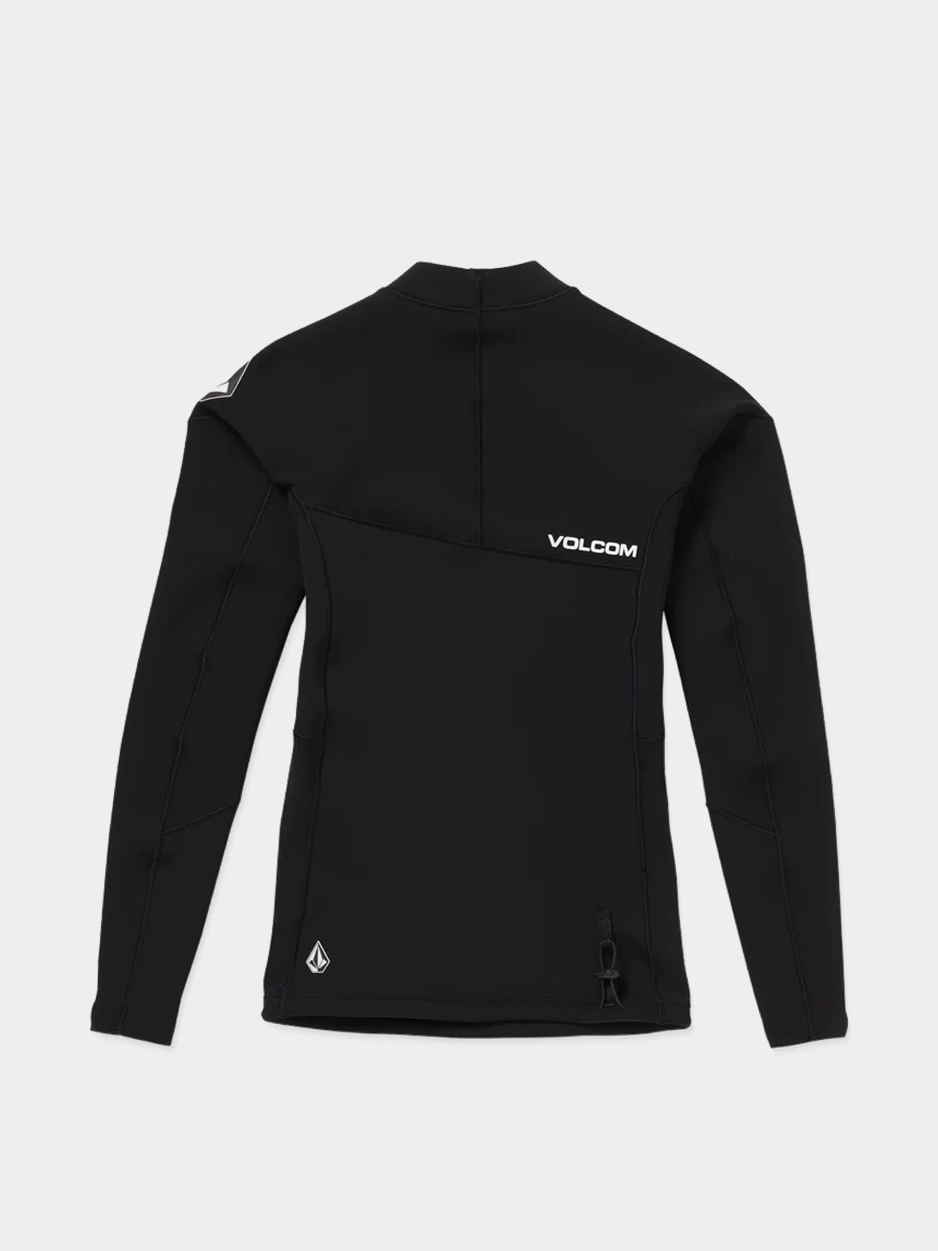 Pentru bărbați Tricou termic Volcom Pianka 1.5Mm Pull Over (black)