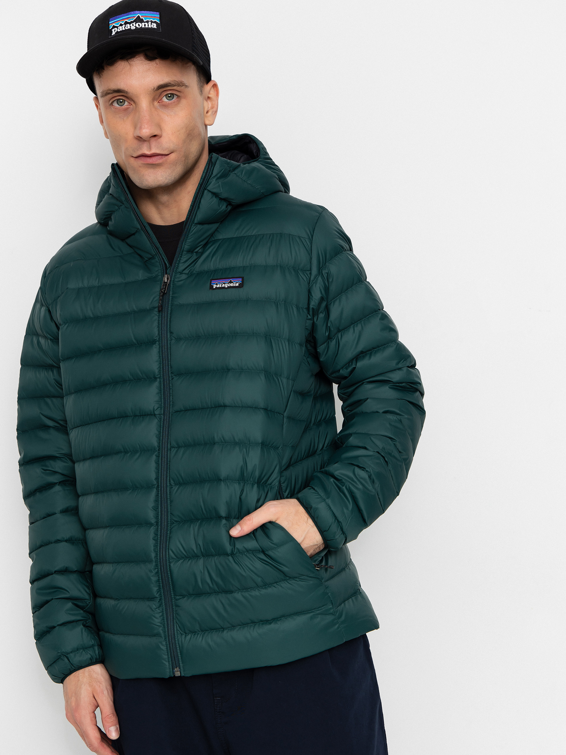 Geacă Patagonia Down Sweater HD (cascade green)