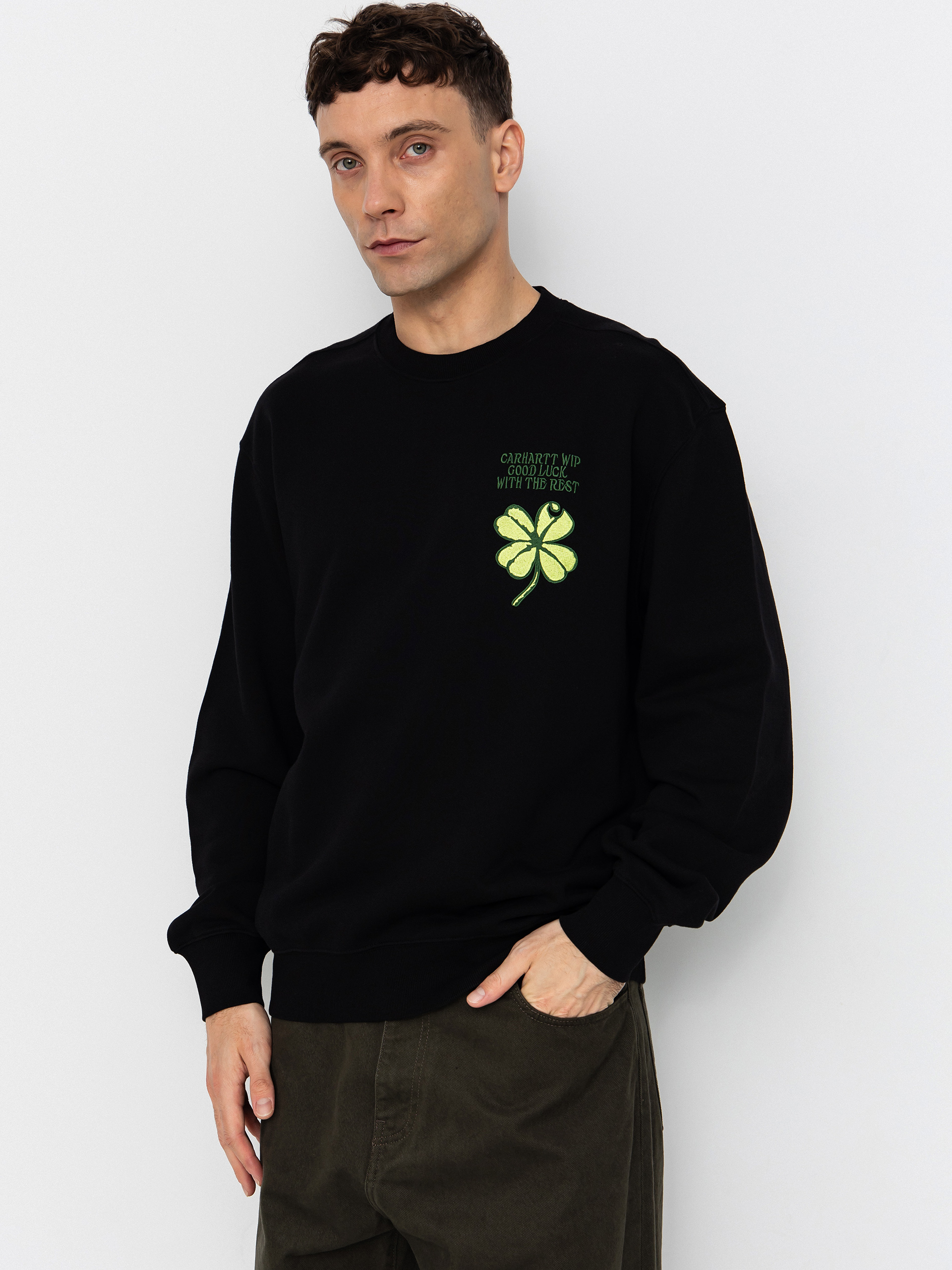 Hanorac Carhartt WIP Clover (black)