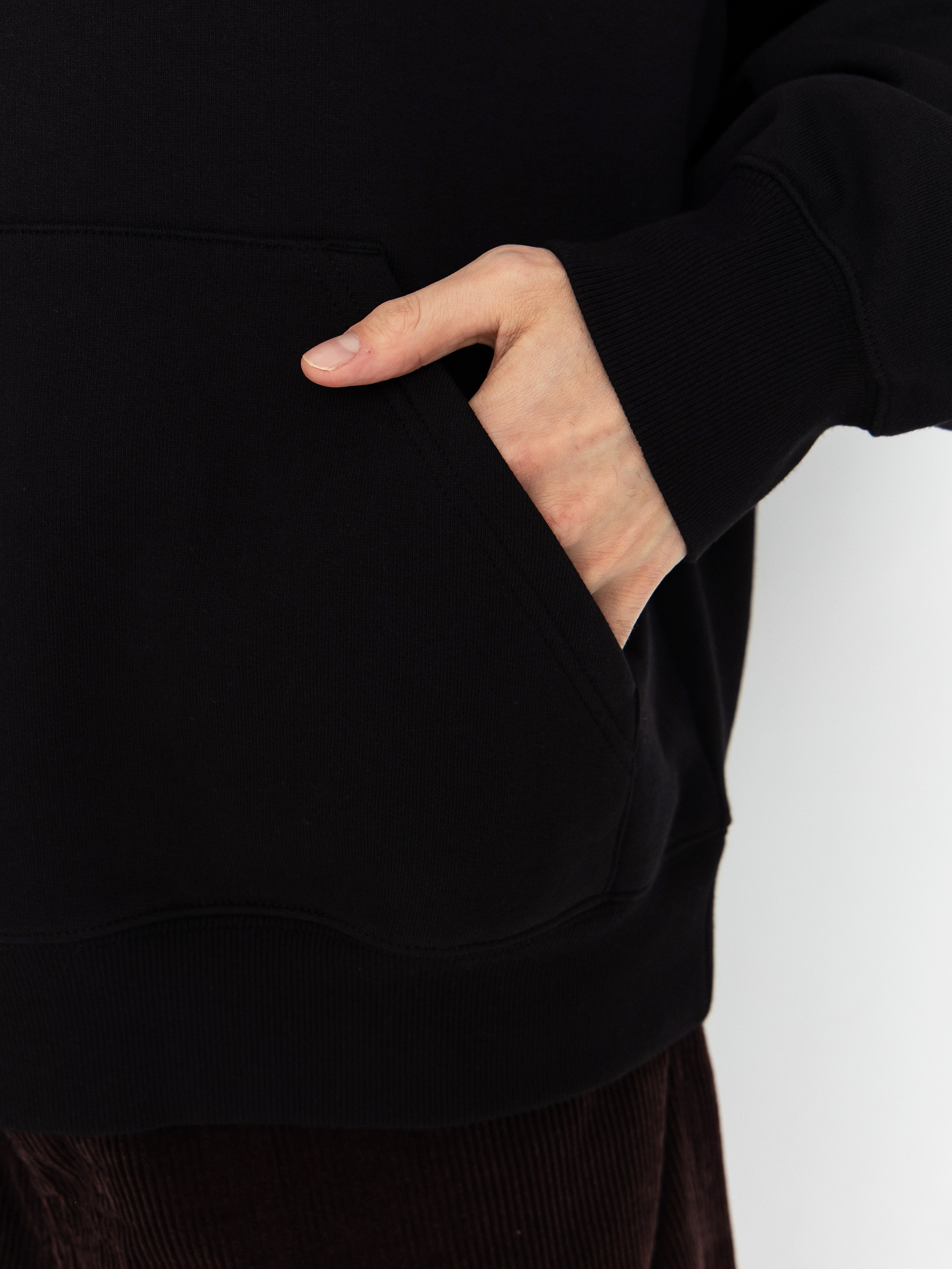 Hanorac cu glugă Carhartt WIP Caps HD (black)