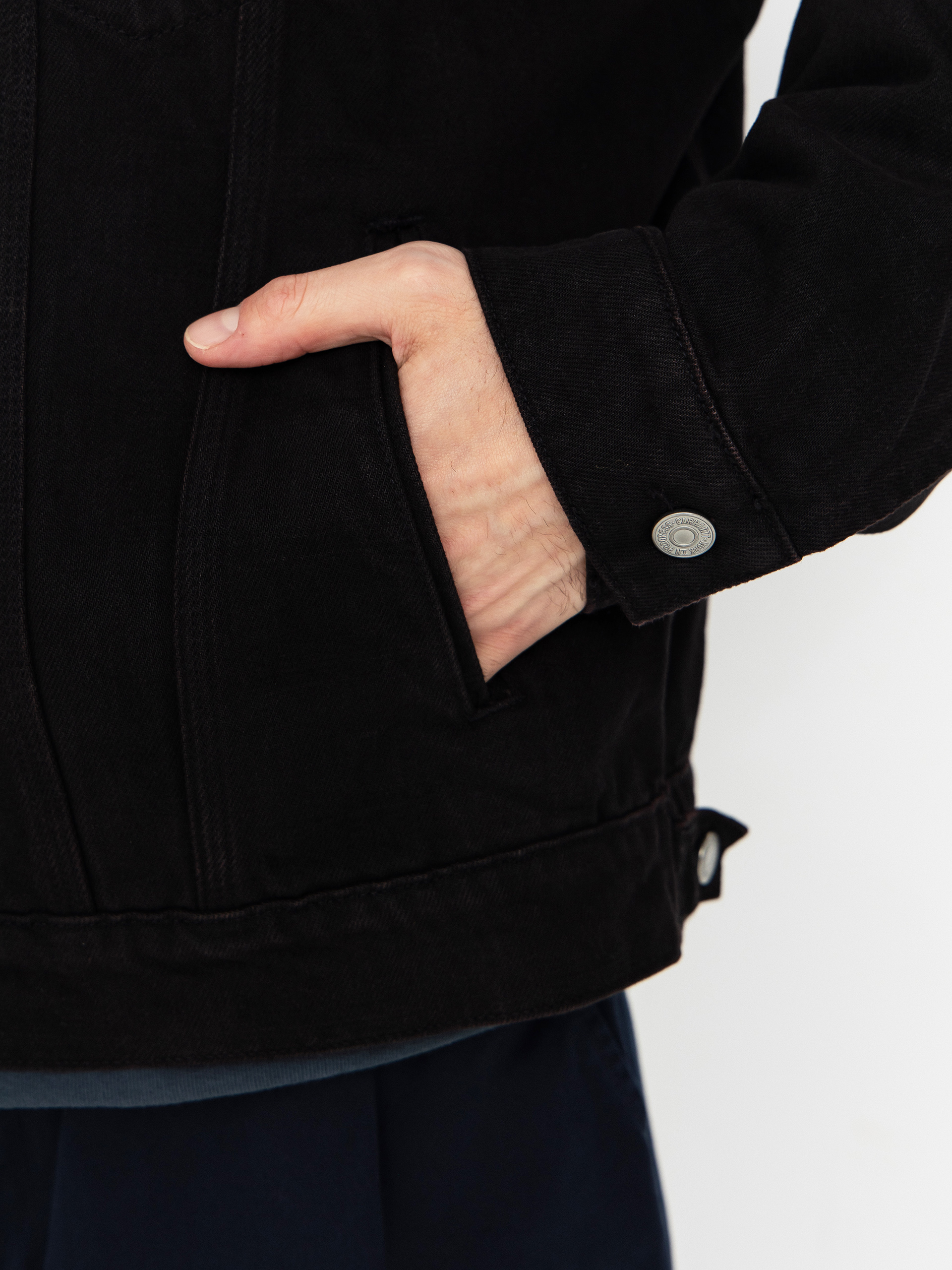 Geacă Carhartt WIP Everson Trucker (everson print/black/palisander)