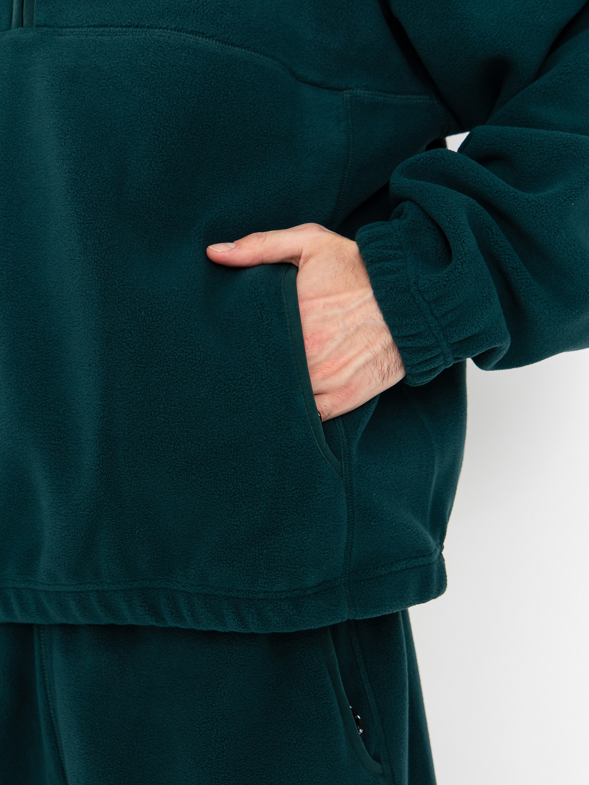 Pulover Polar Skate Ivan Half Zip (dark emerald)