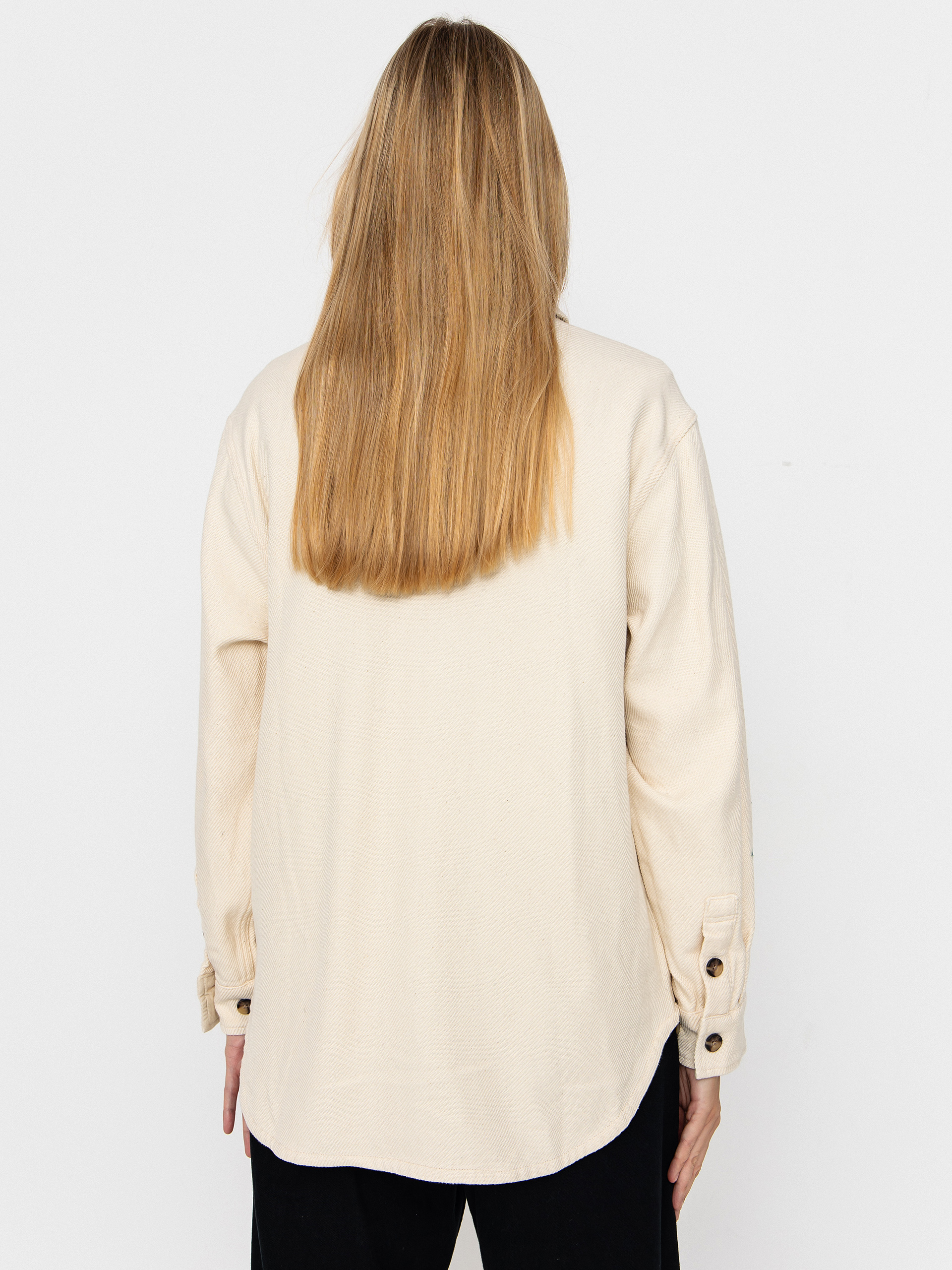 Geacă Patagonia Fjord Loft Overshirt Wmn (undyed natural)