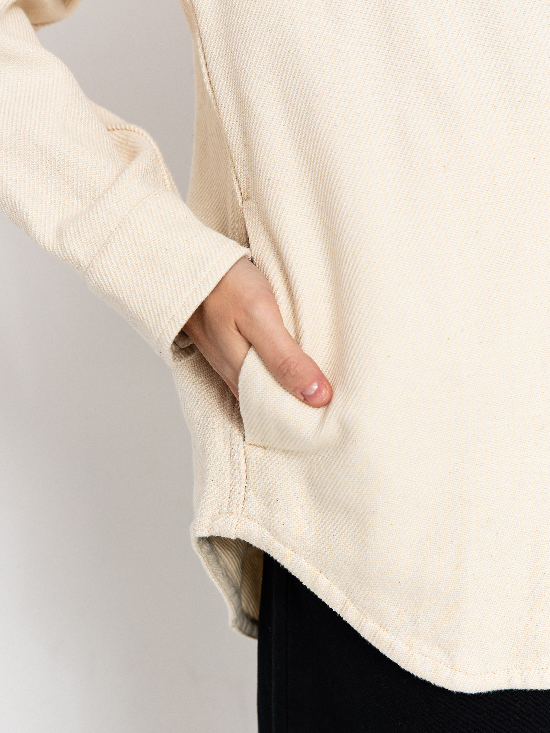 Geacă Patagonia Fjord Loft Overshirt Wmn (undyed natural)