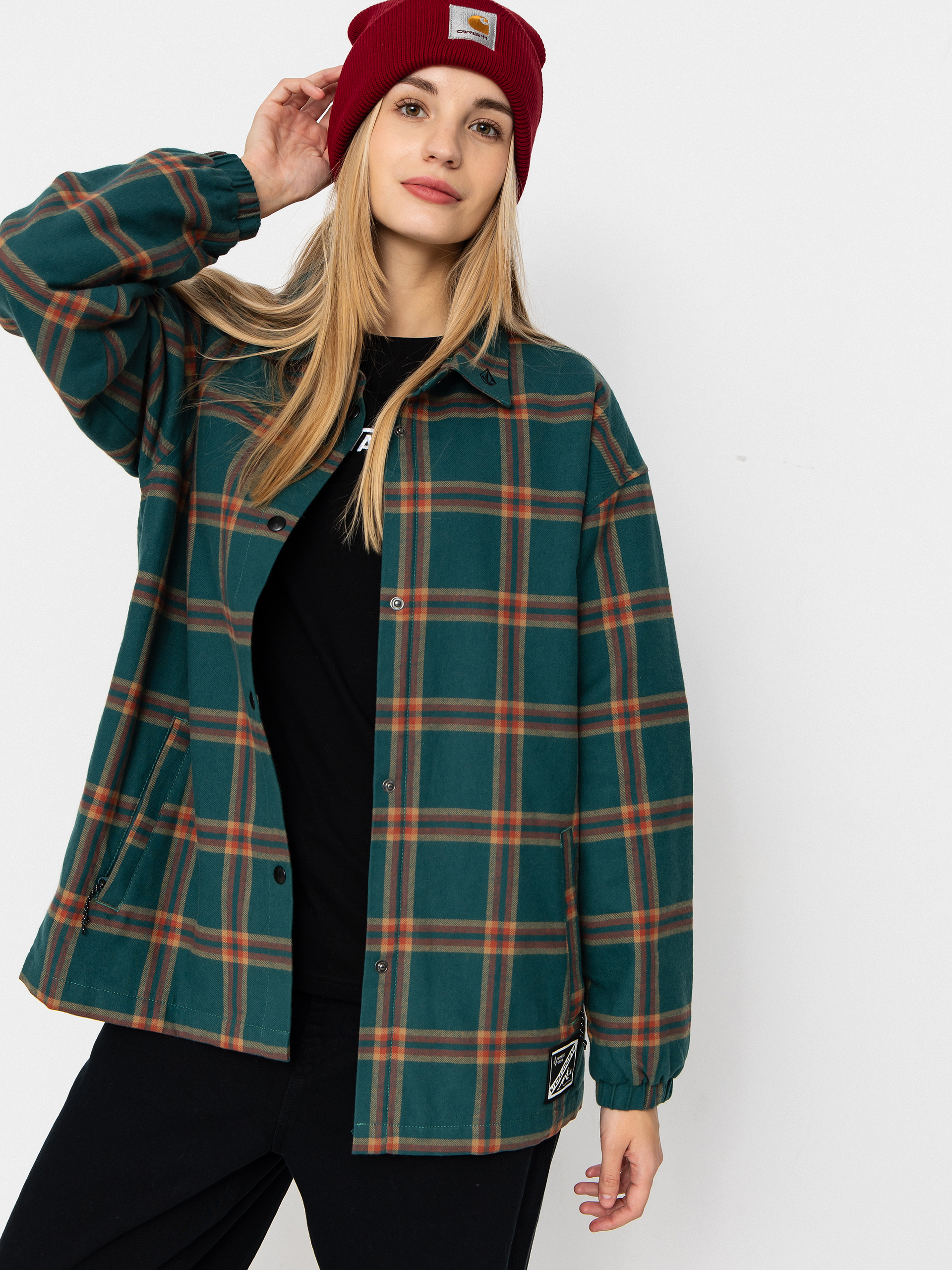 Geacă Volcom Ins Riding Flannel Wmn