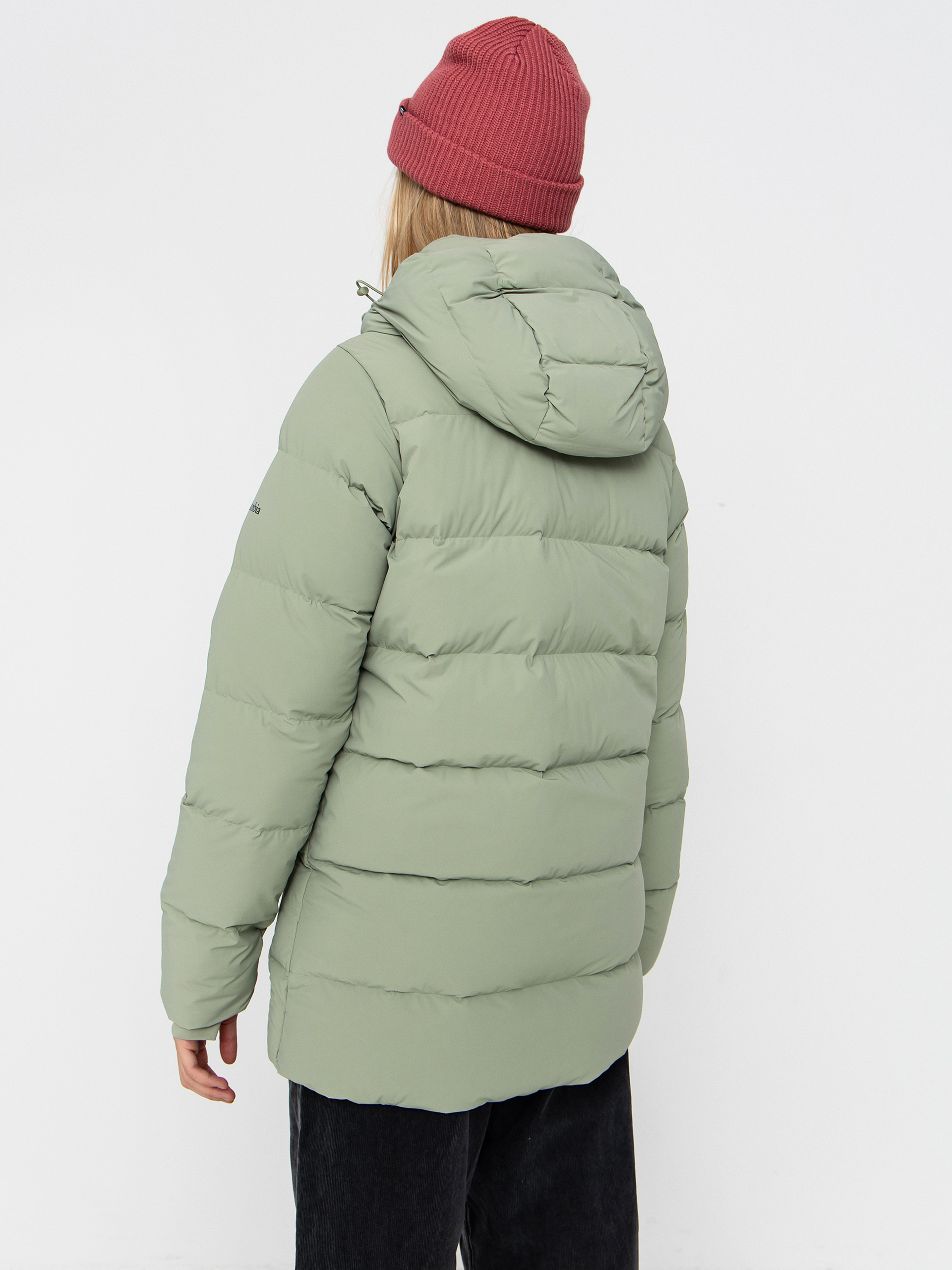 Geacă Columbia Amaze Puff Mid Hooded Wmn (safari)