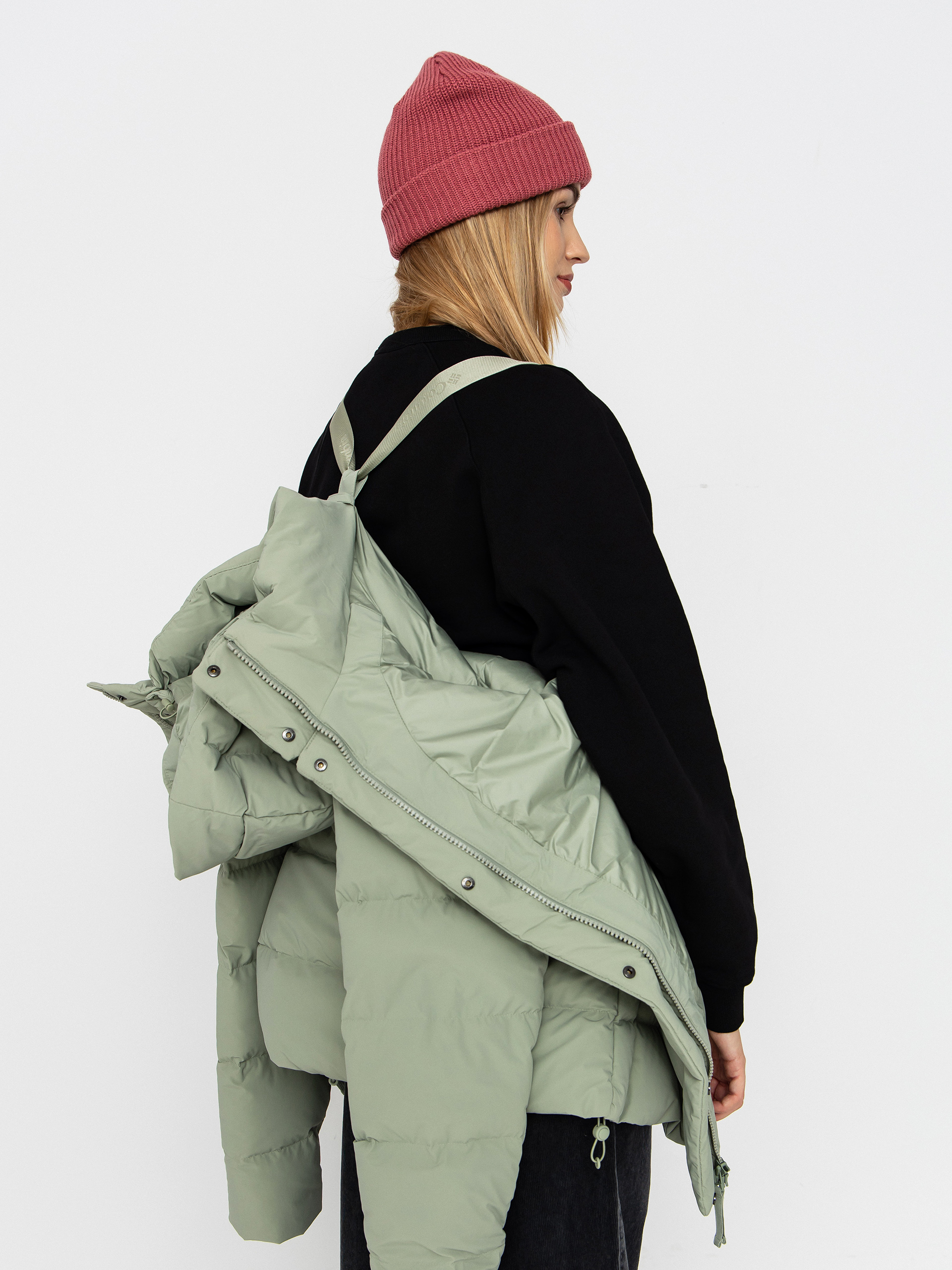 Geacă Columbia Amaze Puff Mid Hooded Wmn (safari)