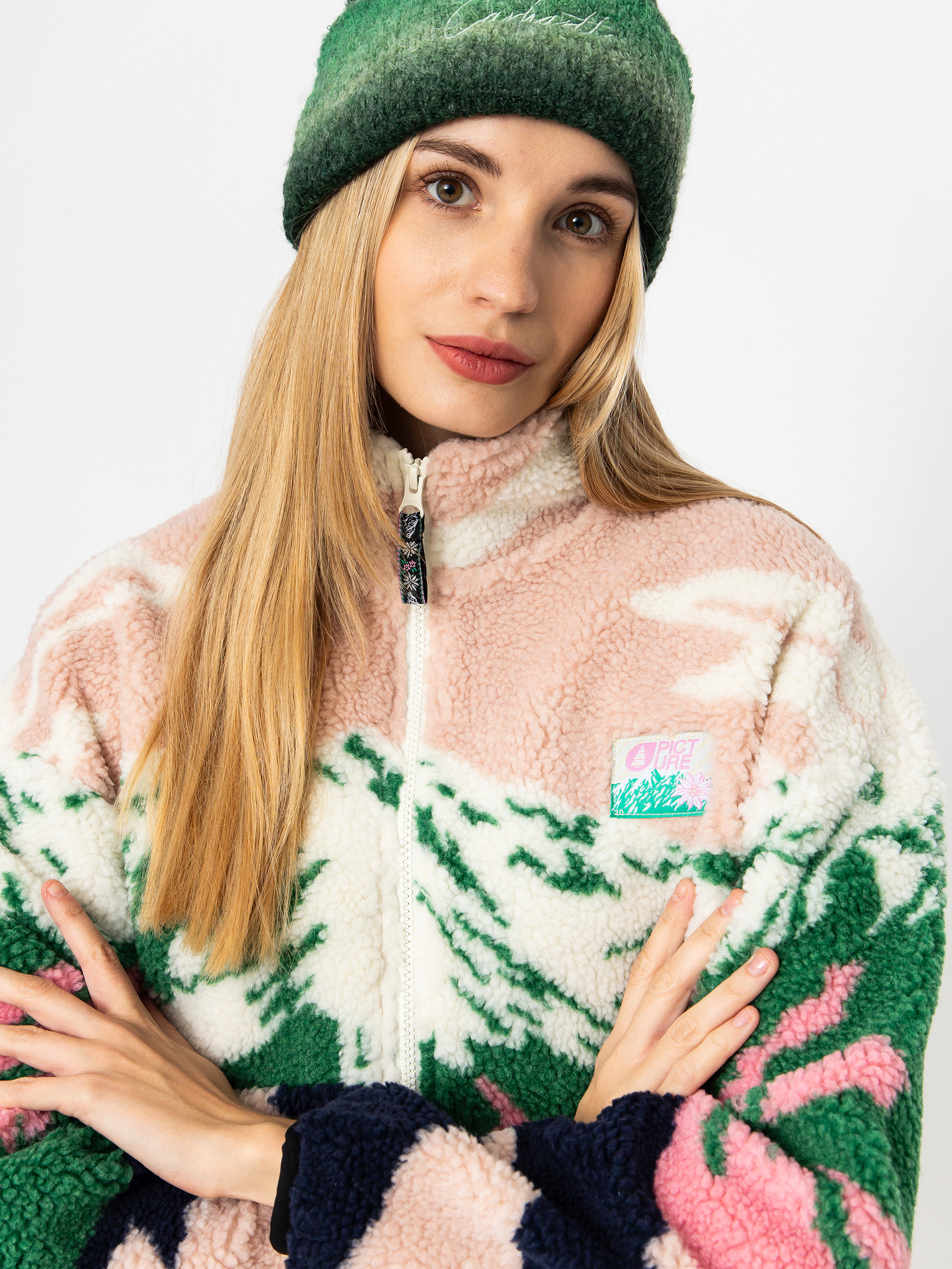 Pentru femei Hanorac din fleece Picture Nyss (cloudy landscape women)