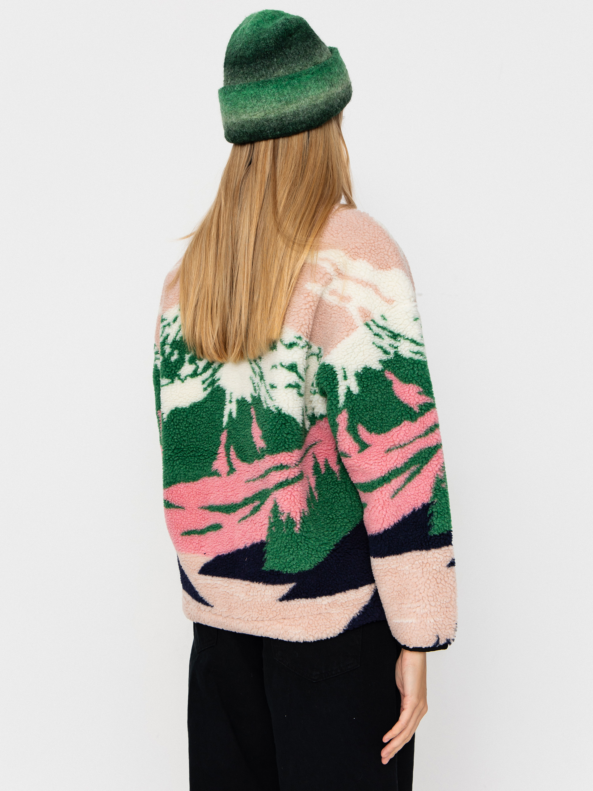 Pentru femei Hanorac din fleece Picture Nyss (cloudy landscape women)