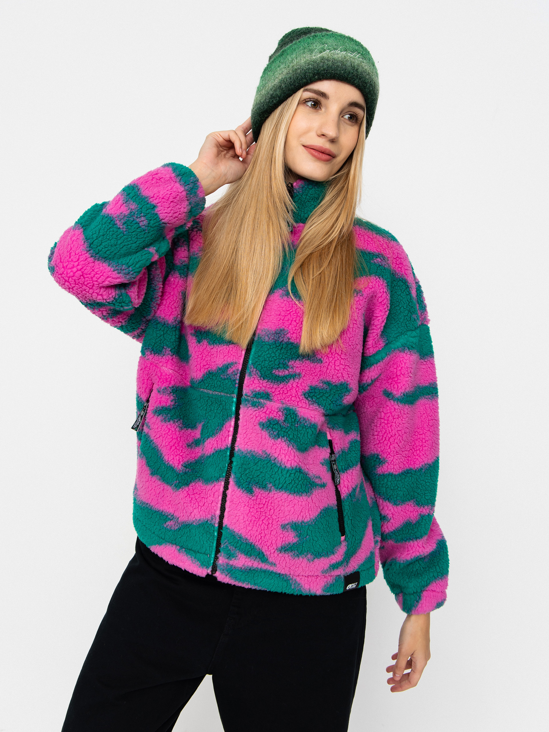 Pentru femei Hanorac din fleece Picture Gypsi (retro bliss print)