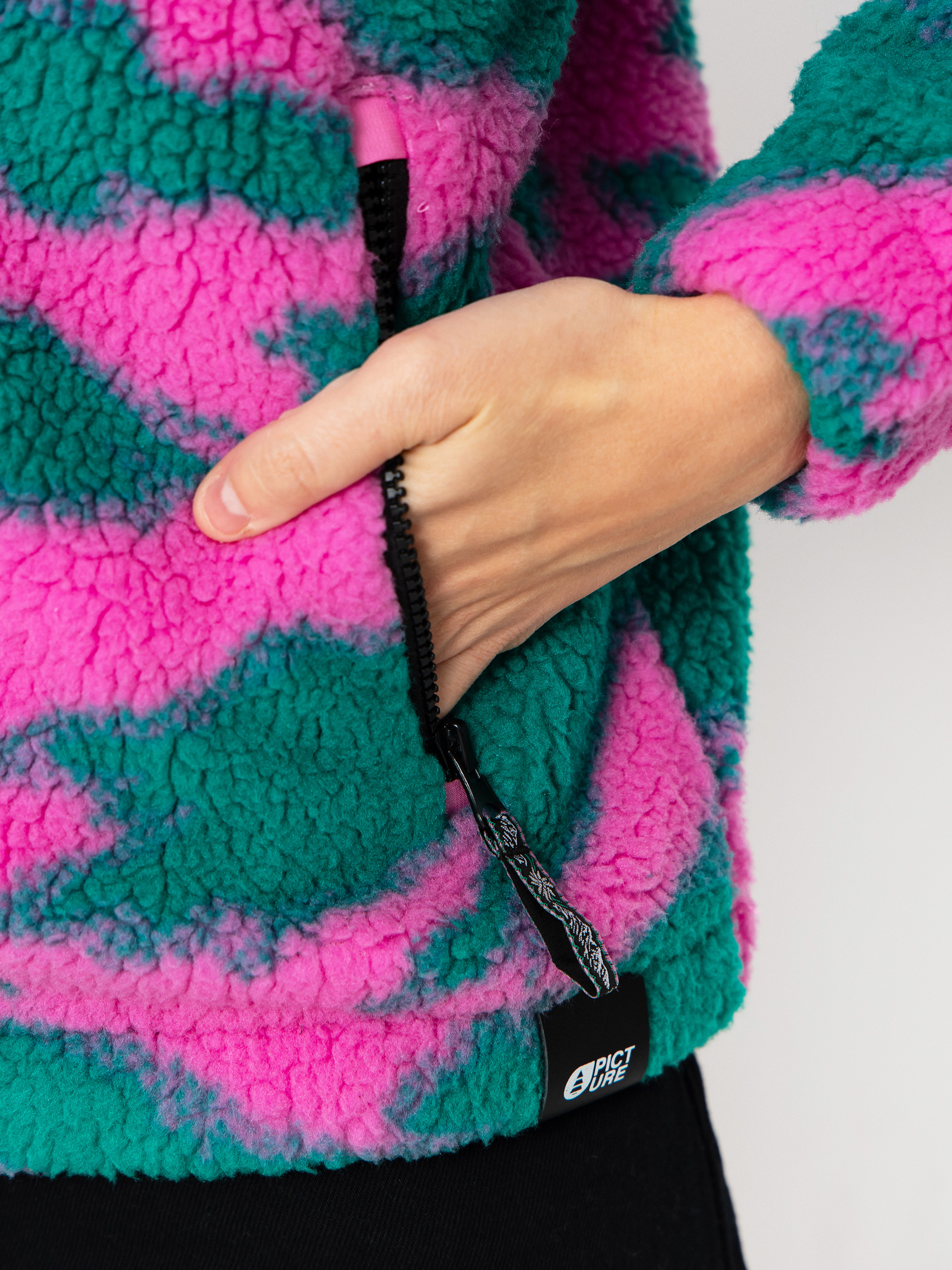 Pentru femei Hanorac din fleece Picture Gypsi (retro bliss print)