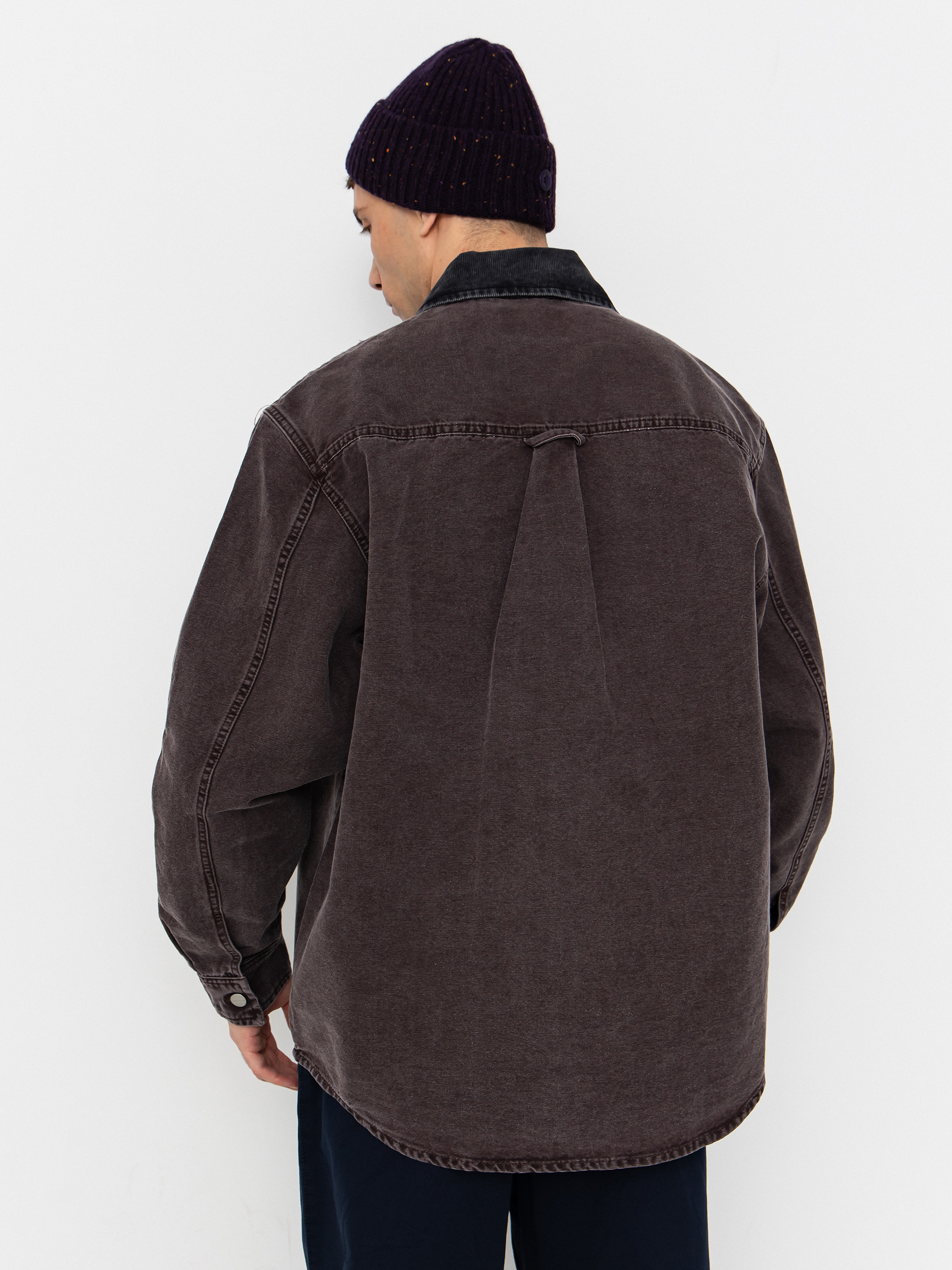 Geacă Carhartt WIP Mitch (palisander/black)